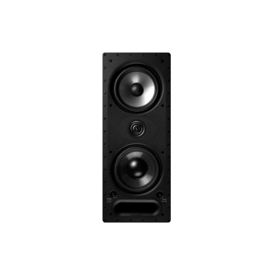 Polk Audio 265-LS Vanishing LS Series In-Wall Loudspeaker With Dual 6.5" Drivers