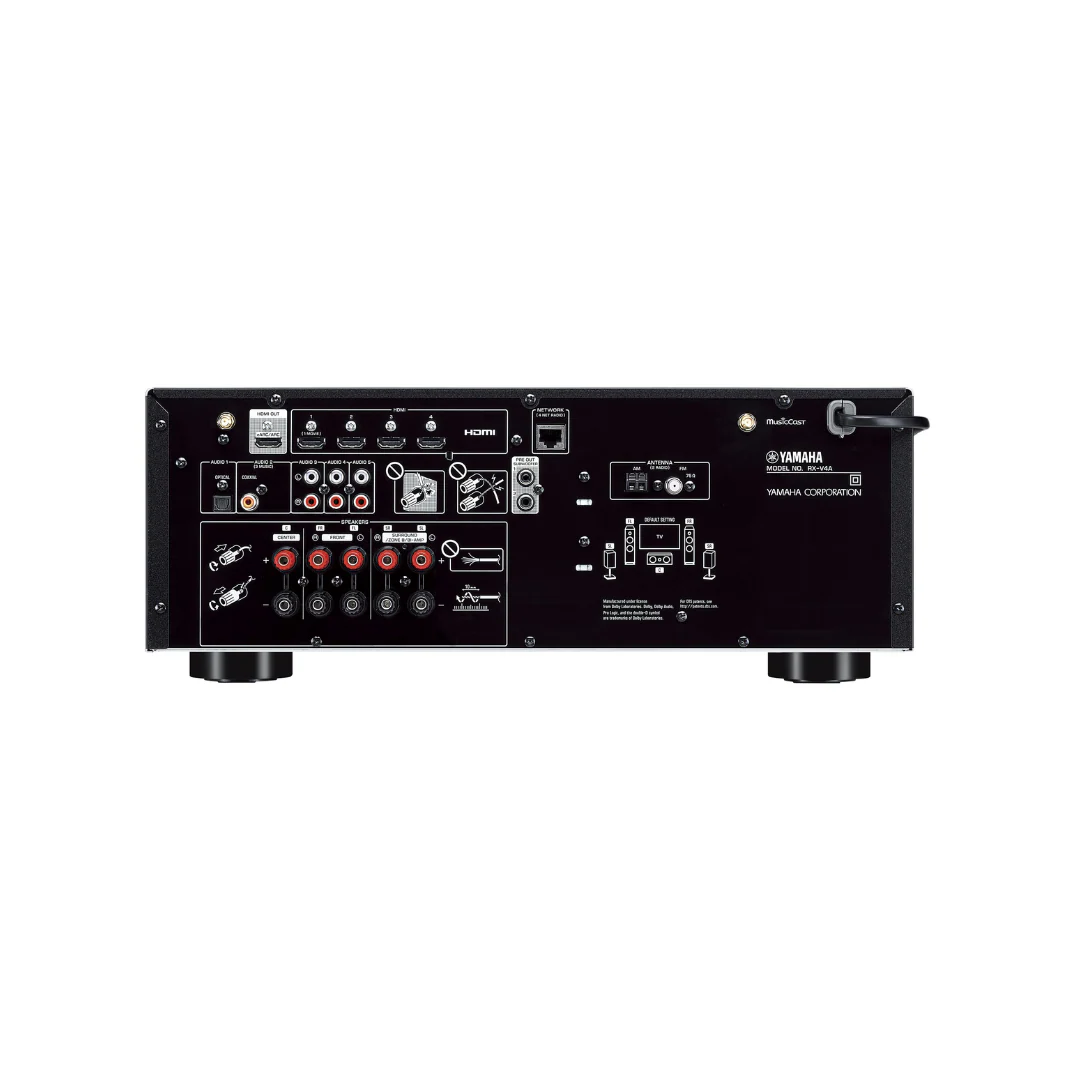 Yamaha RX-A4A 7.2-Channel AV Receiver with 8K HDMI and MusicCast - Image 2