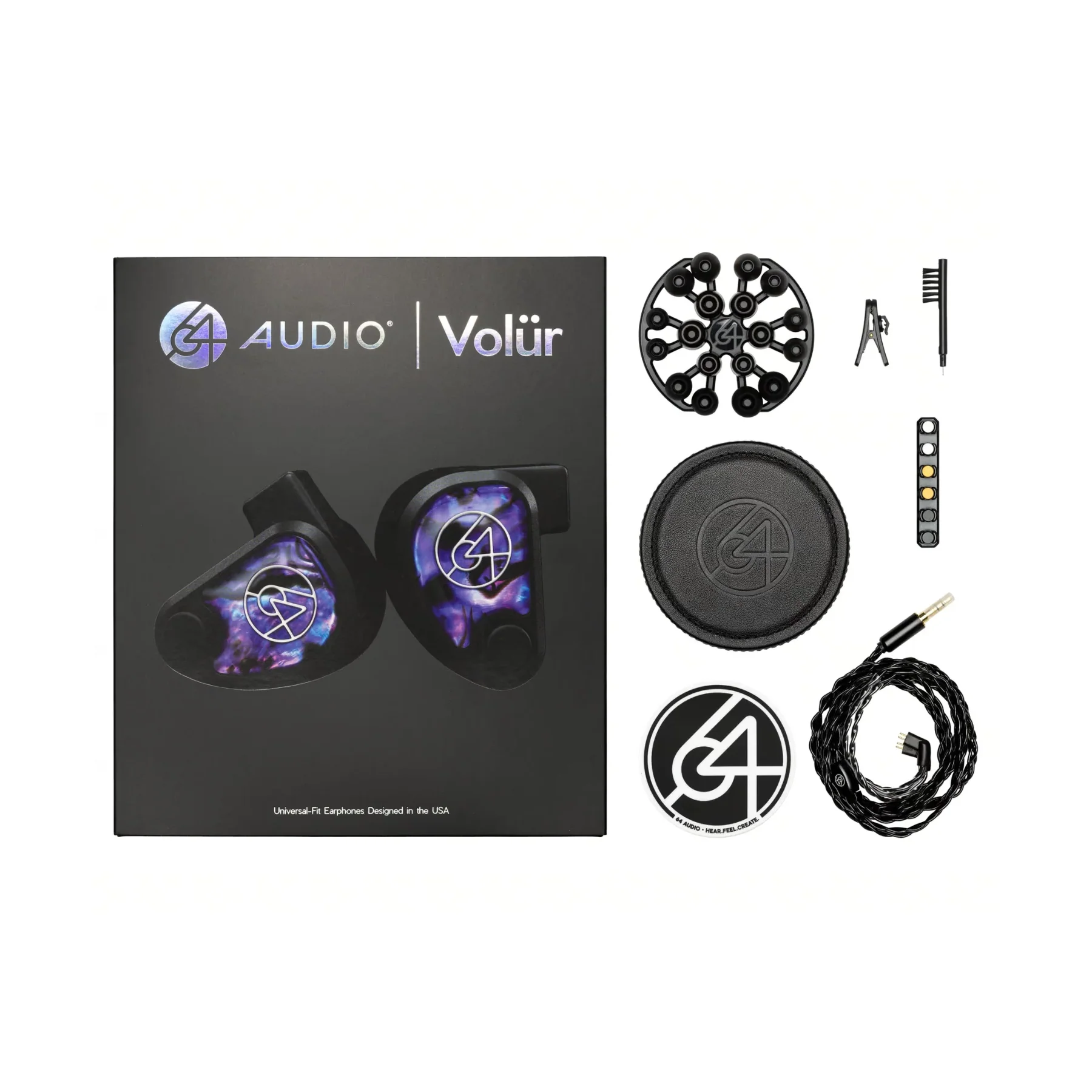 64 Audio VolĂĽr Universal Hybrid In-Ear Monitors - Clearance / Open Box - Image 4