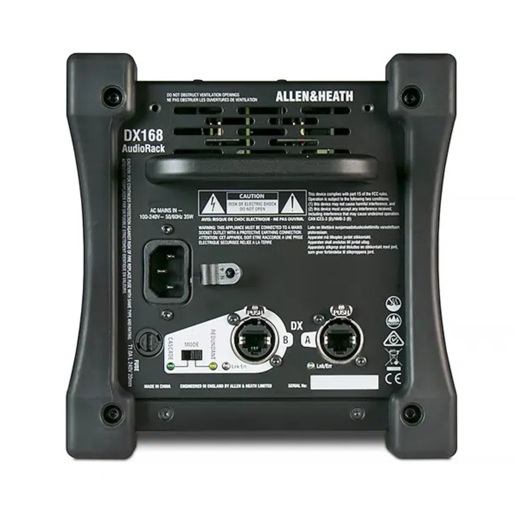 Allen & Heath DX168 16in / 8out 96kHz Expander with 16 Mic Preamps on XLR - Clearance / Open Box - Image 2