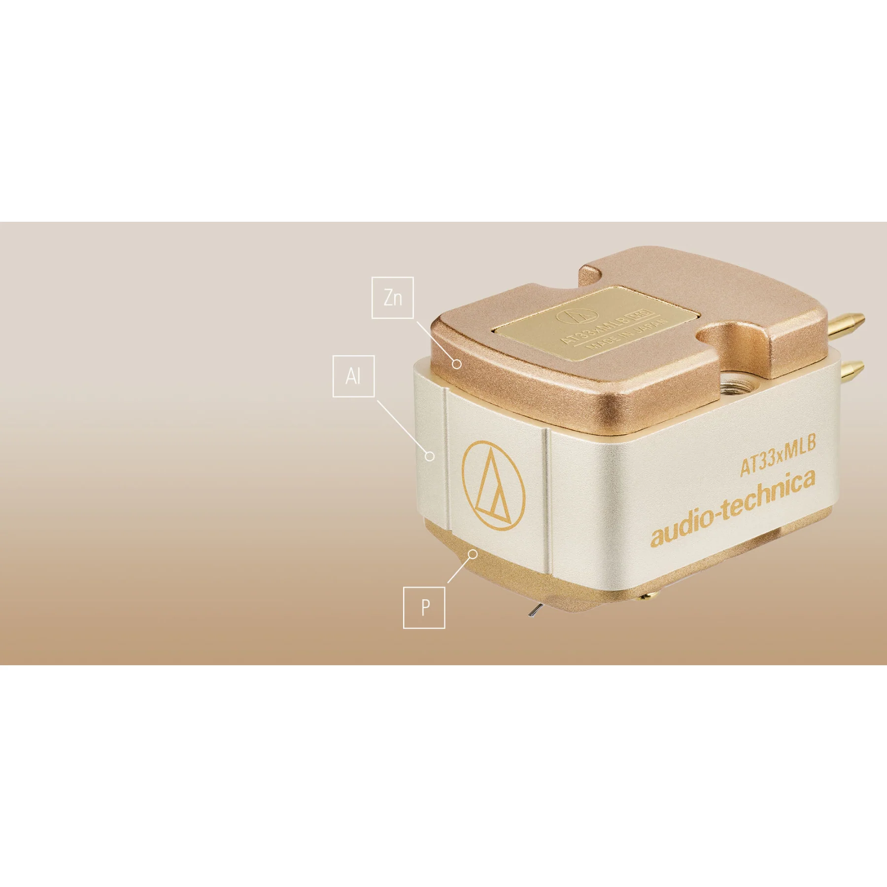 Audio Technica AT33xMLB Dual Moving Coil Stereo Cartridge - Image 5