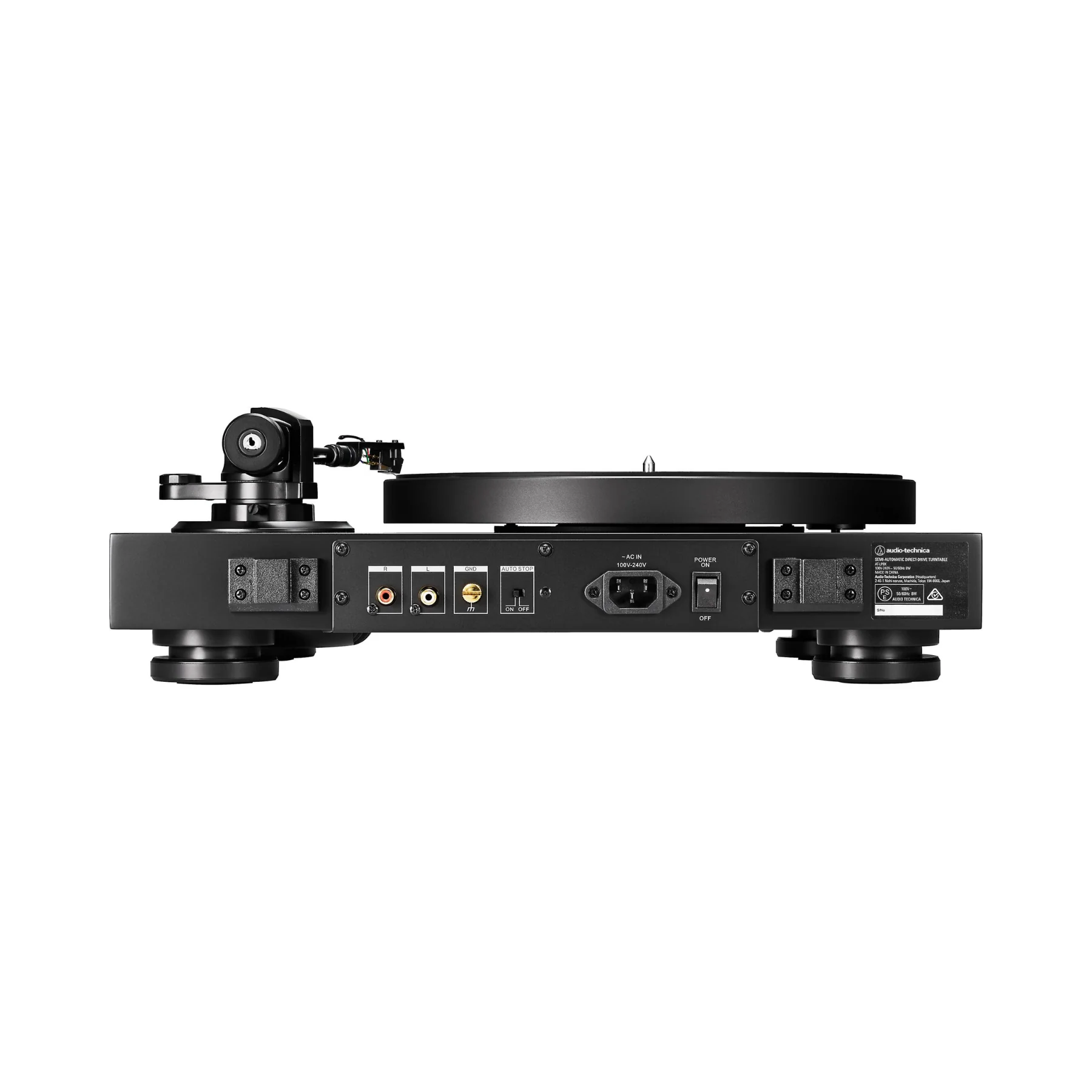 Audio Technica LP8X Semi Automatic Direct Drive Turntable - Clearance / Open Box - Image 3