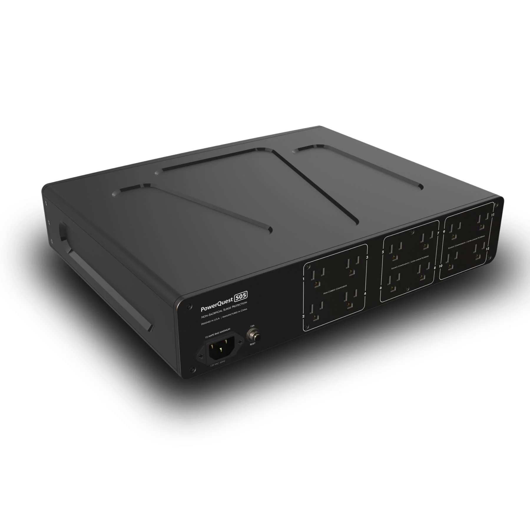 AudioQuest PowerQuest 505 AC Power Conditioner and Surge Protector - Image 3