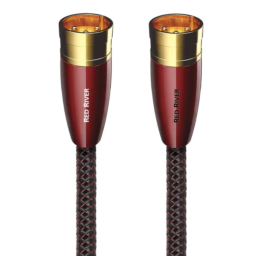 AudioQuest Red River XLR Audio Interconnect Cables - Pair - Image 4