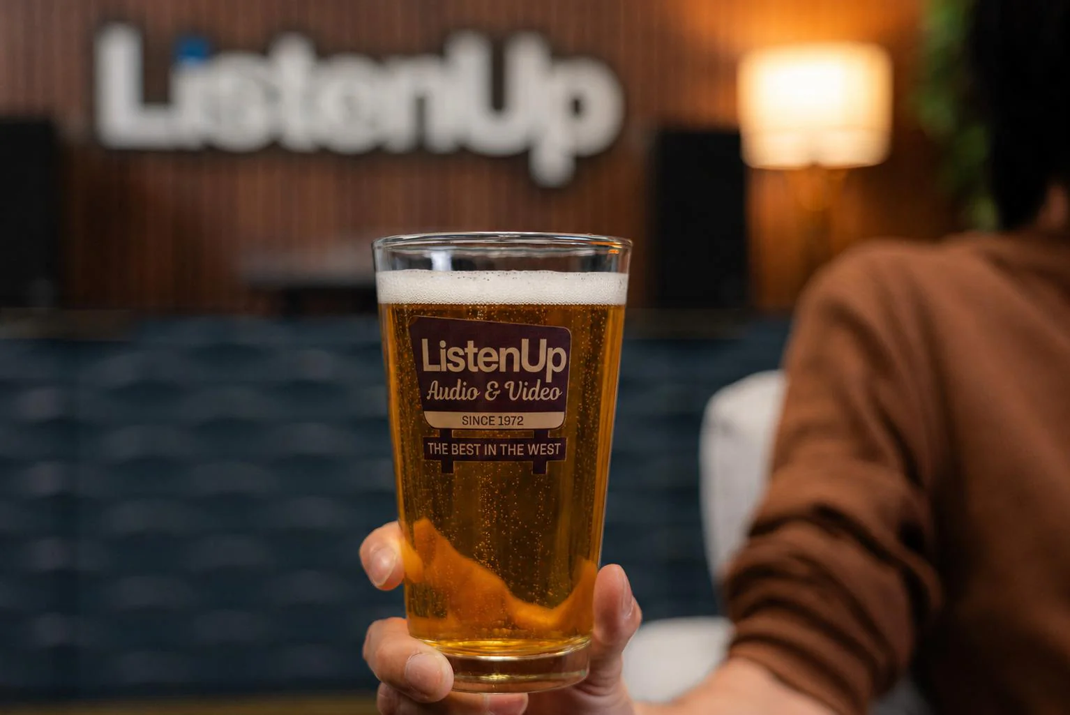 Best in the West Pint Glass - Image 2