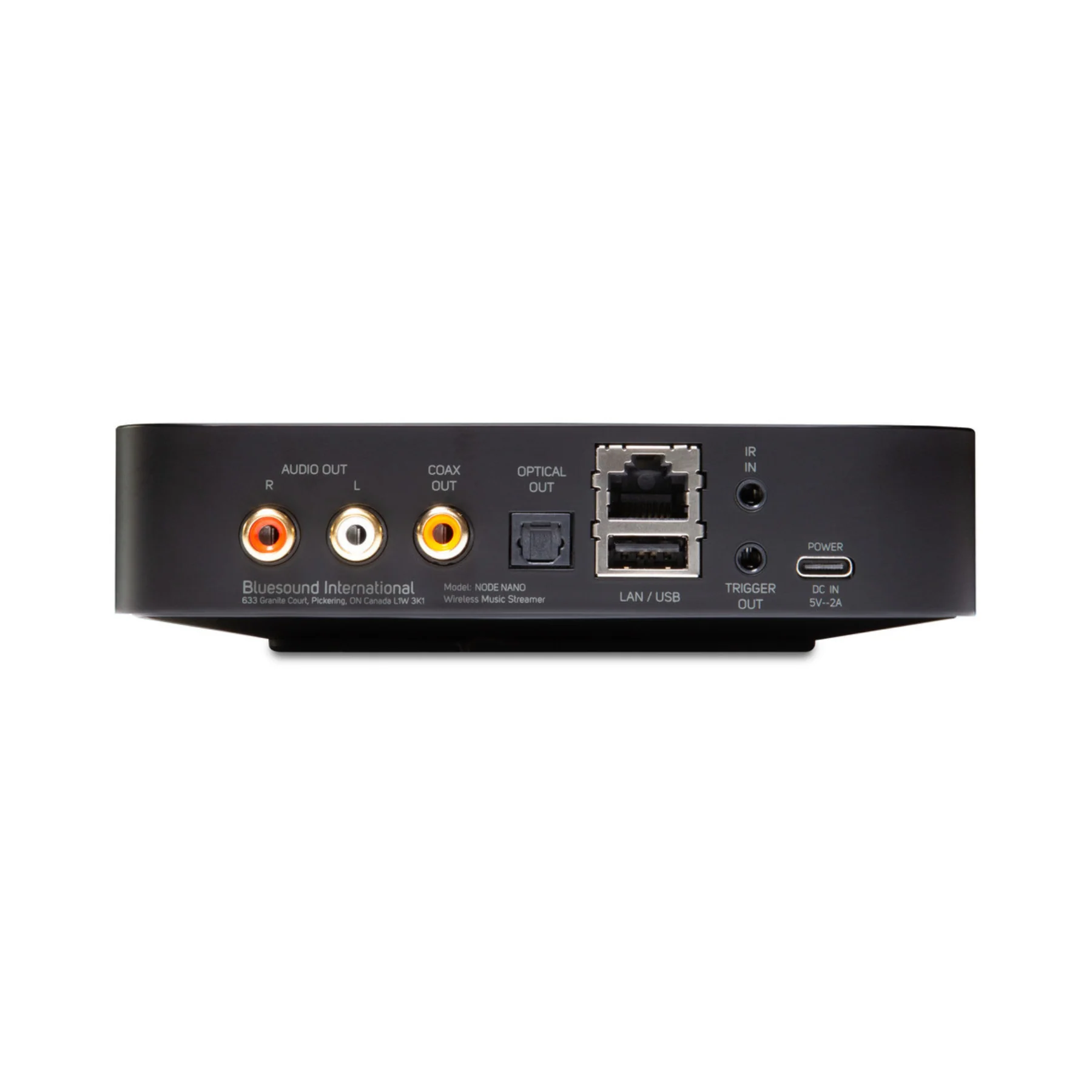 Bluesound NODE NANO Music Streamer (Black) - Clearance / Open Box - Image 2