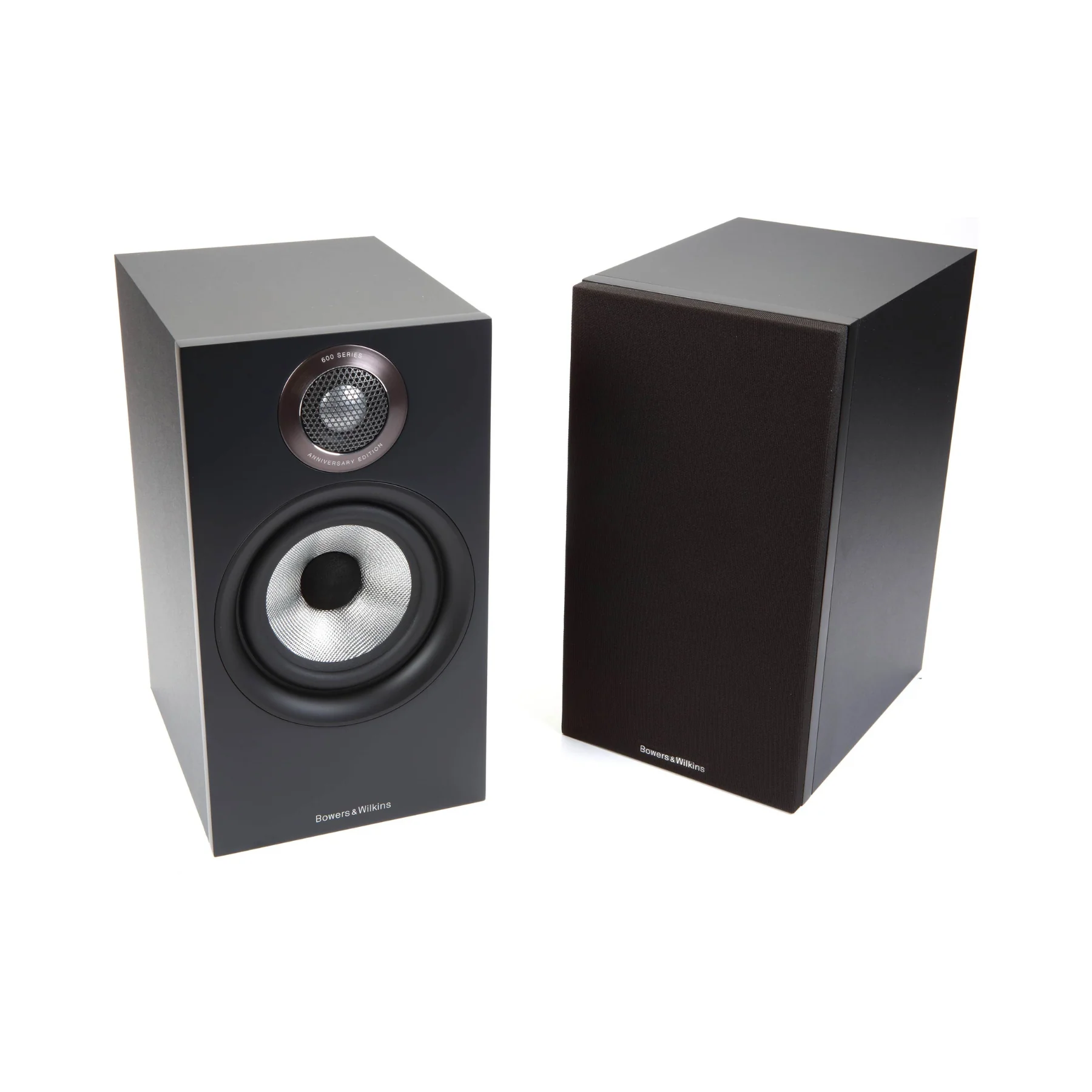 Bowers & Wilkins 607 S2 Anniversary Edition - Bookshelf Speaker, Each (Black) - Clearance/ Open Box
