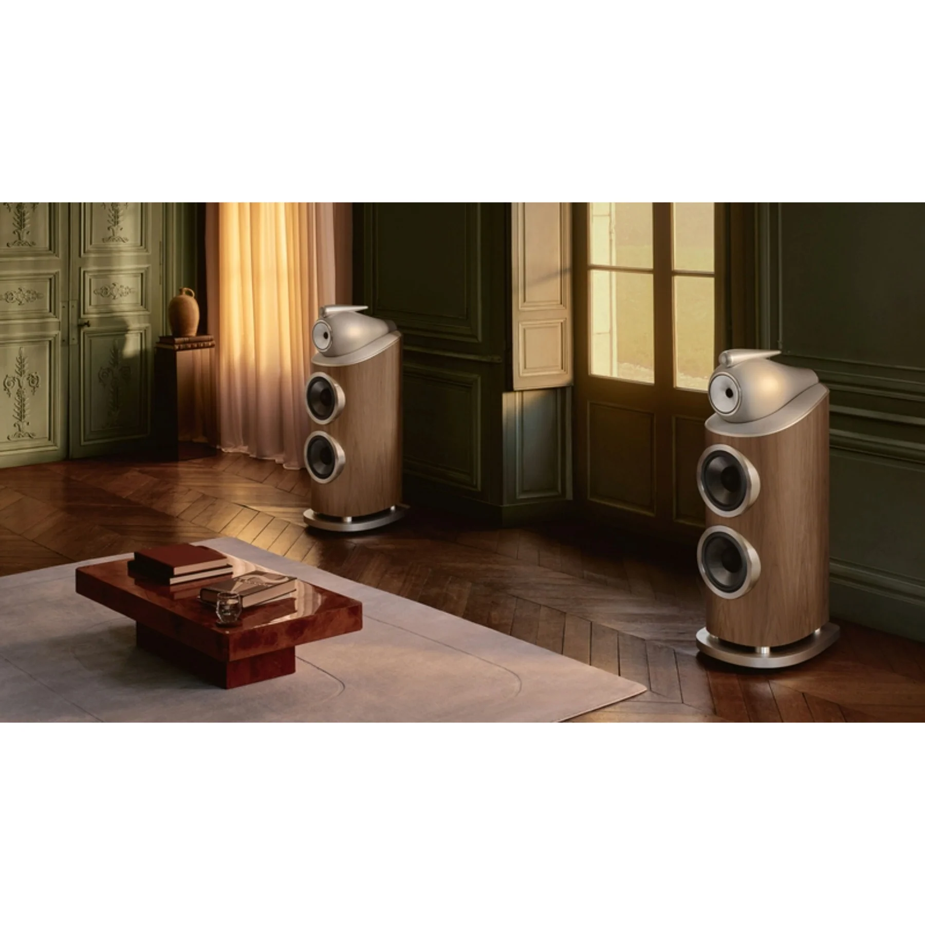 Bowers & Wilkins 801 D5 Floorstanding Speaker - Light Walnut (Each) - Image 7