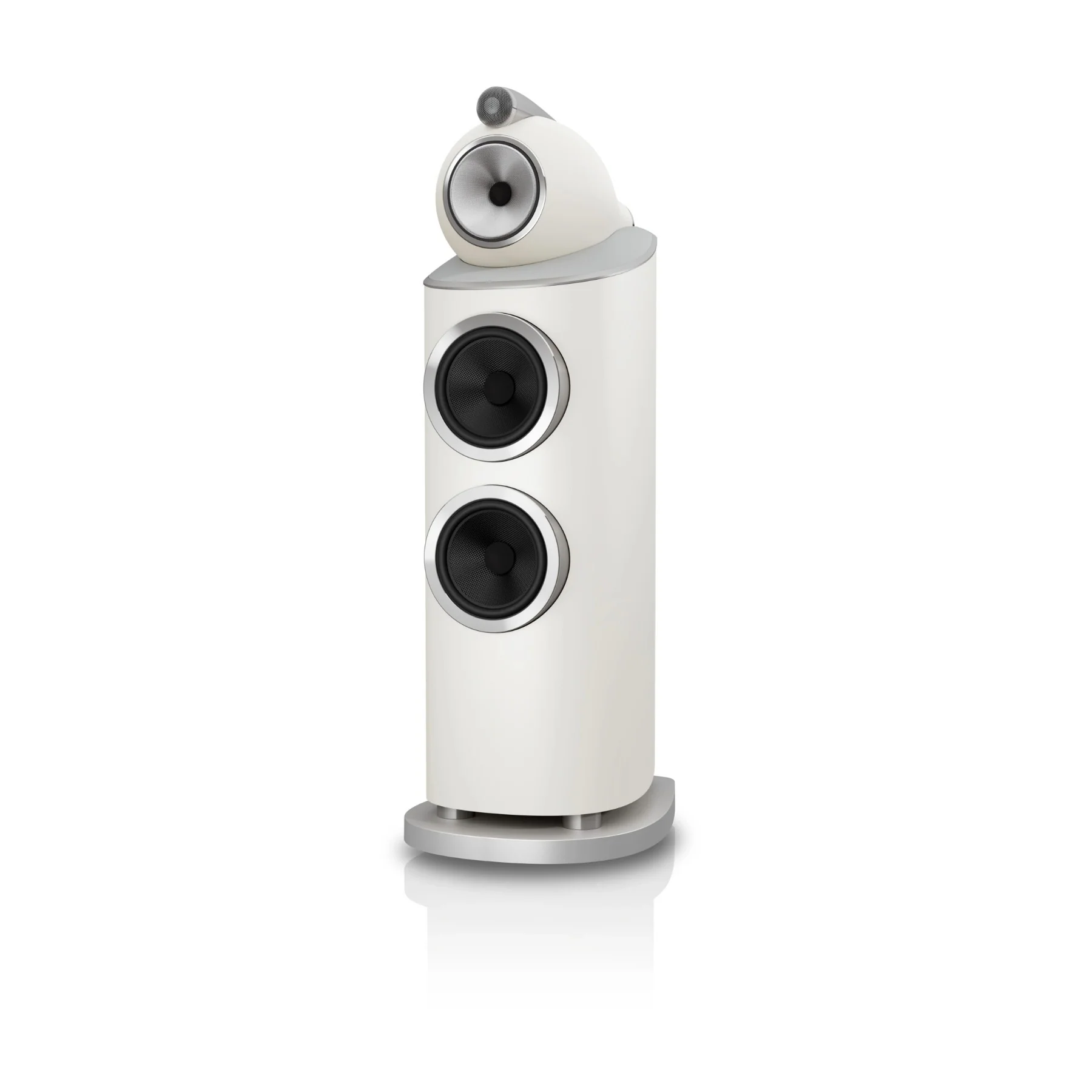 Bowers & Wilkins 802 D5 Floorstanding Speaker - Warm White (Each)