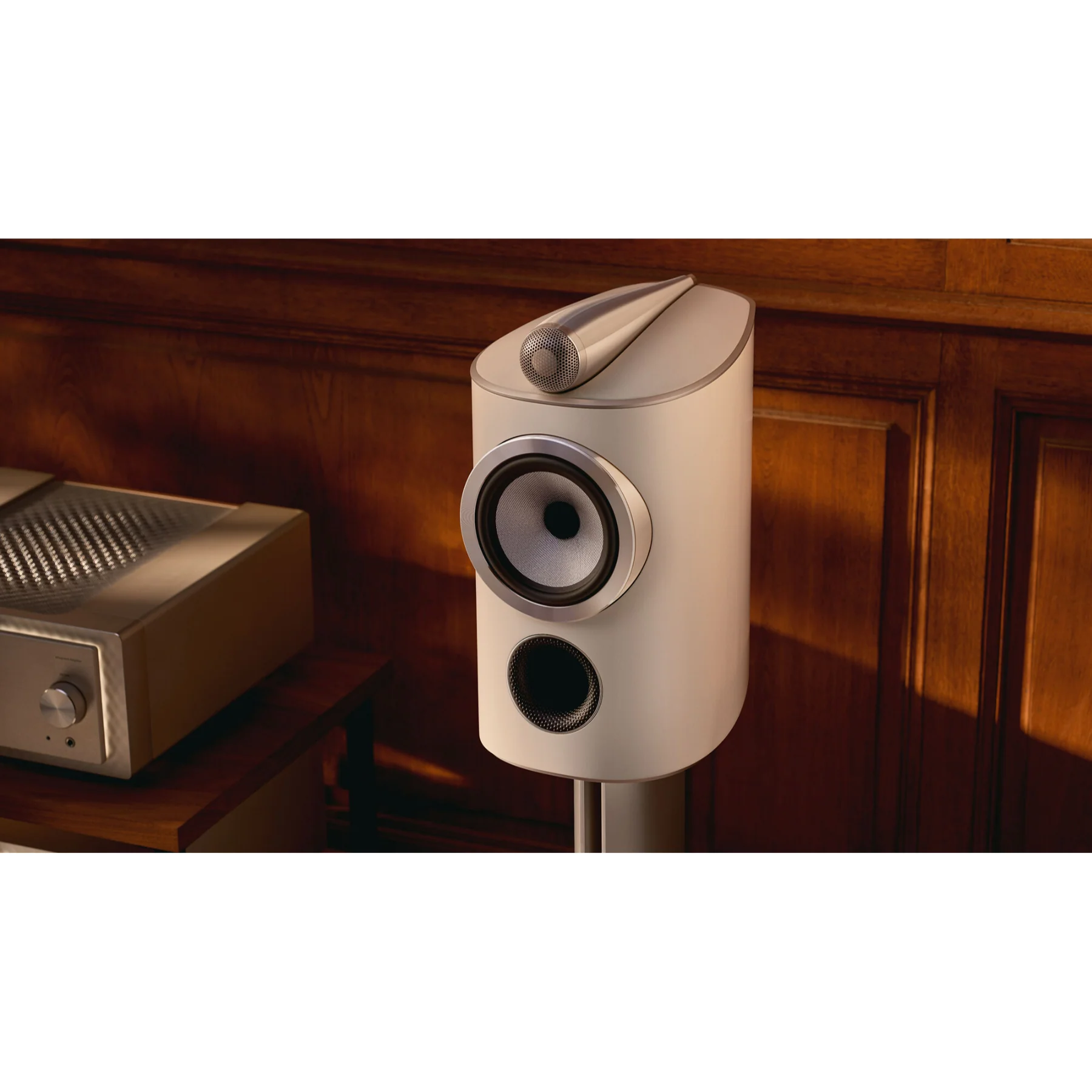 Bowers & Wilkins 805 D5 Standmount Speaker - Warm White (Each) - Image 6