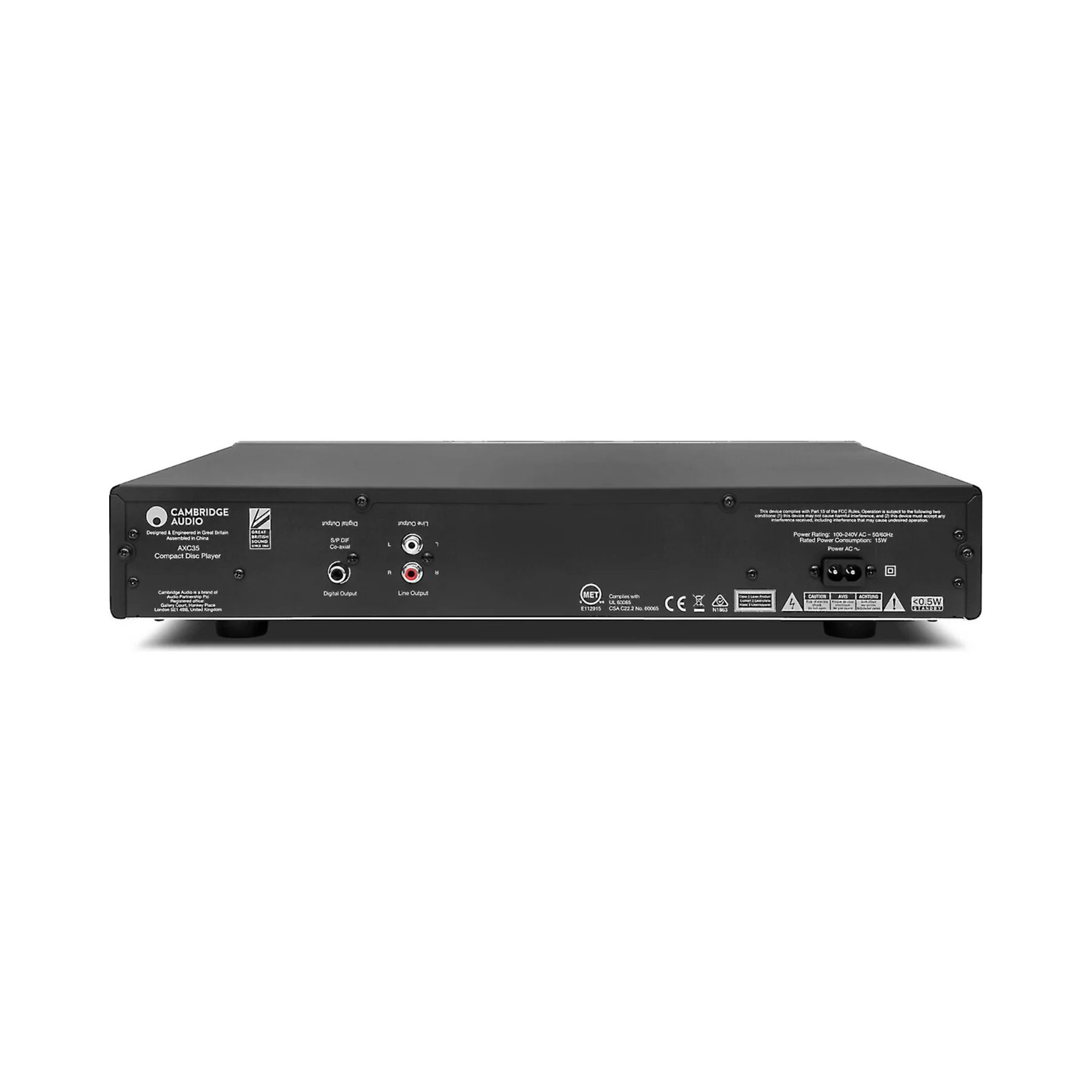 CAMBRIDGE AUDIO AXC35 Compact Disc Player - Image 2