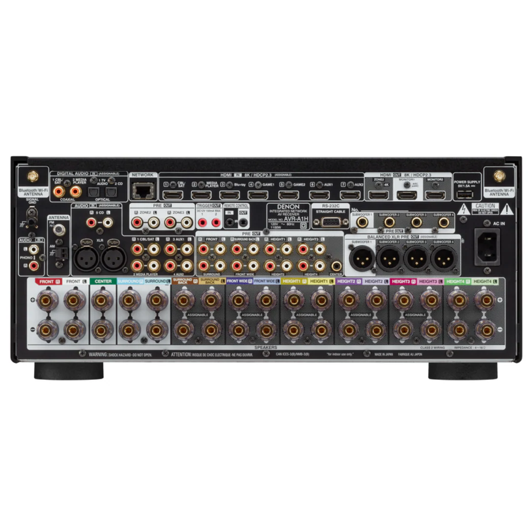 Denon AVR-A1H 15.4 Ch. 8K AV Receiver - Image 3
