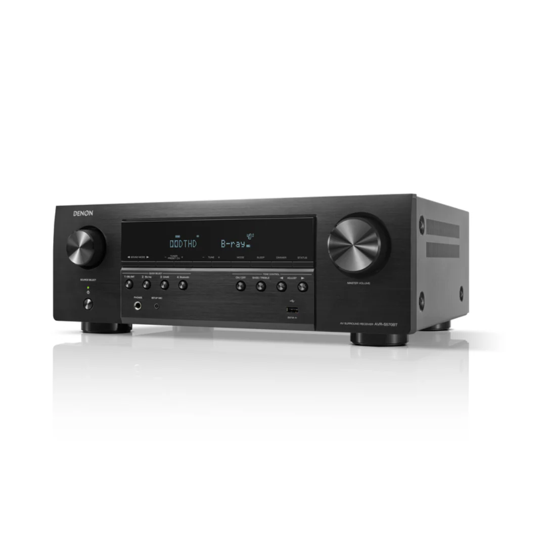 Denon AVR-S570BT 5.2 Ch. 8K AV Receiver - Image 2
