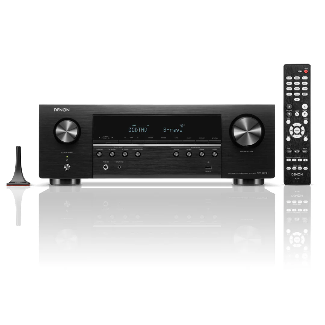Denon AVR-S670H 5.2 Ch. 8K AV Receiver
