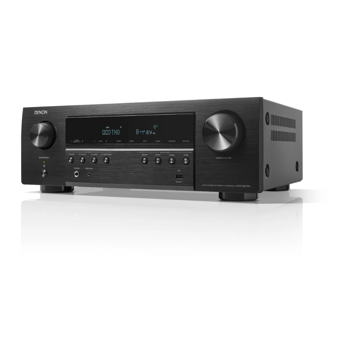 Denon AVR-S670H 5.2 Ch. 8K AV Receiver - Image 2