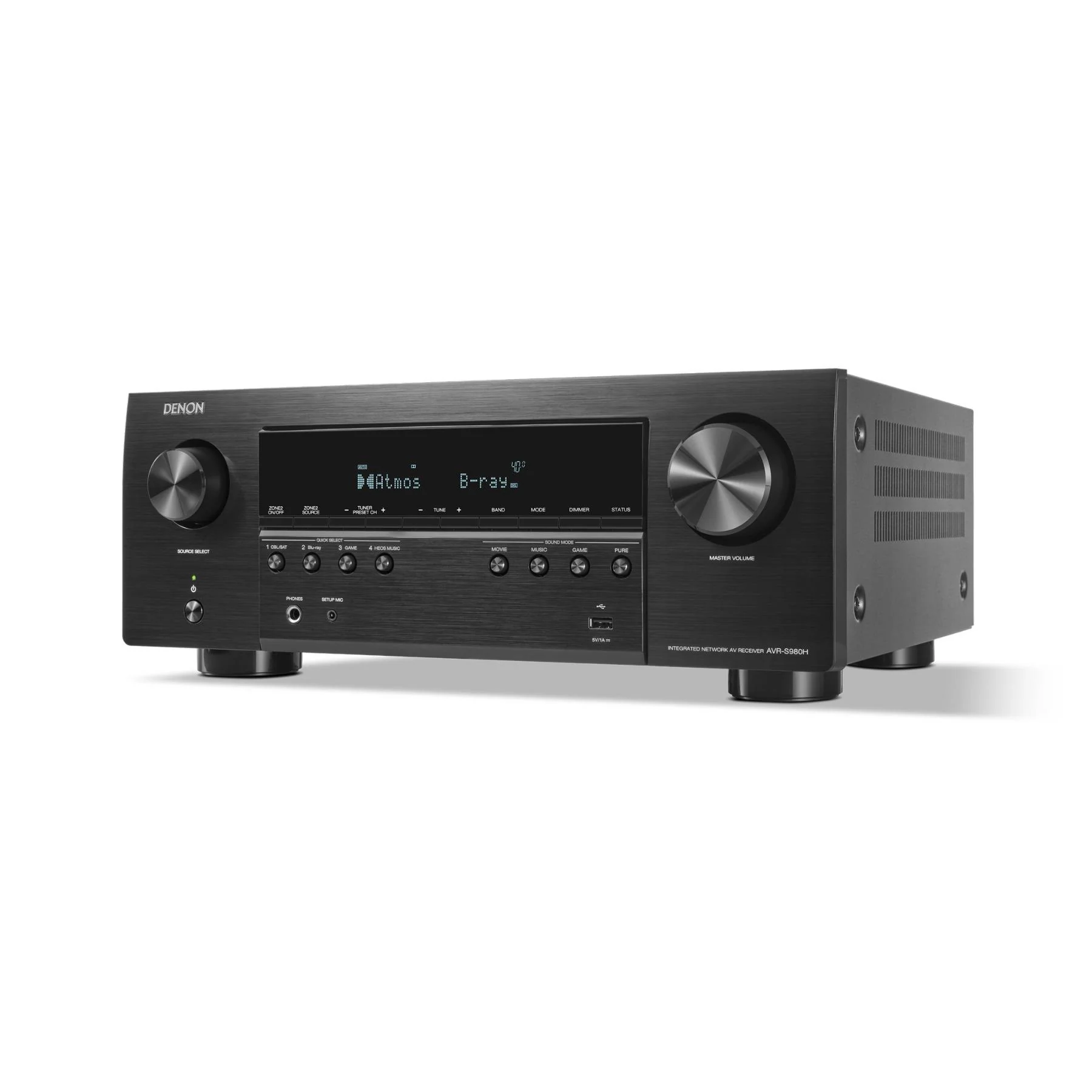 Denon AVR-S980H 7.2 Channel 8K AV Receiver with HEOS Built-in - Image 2