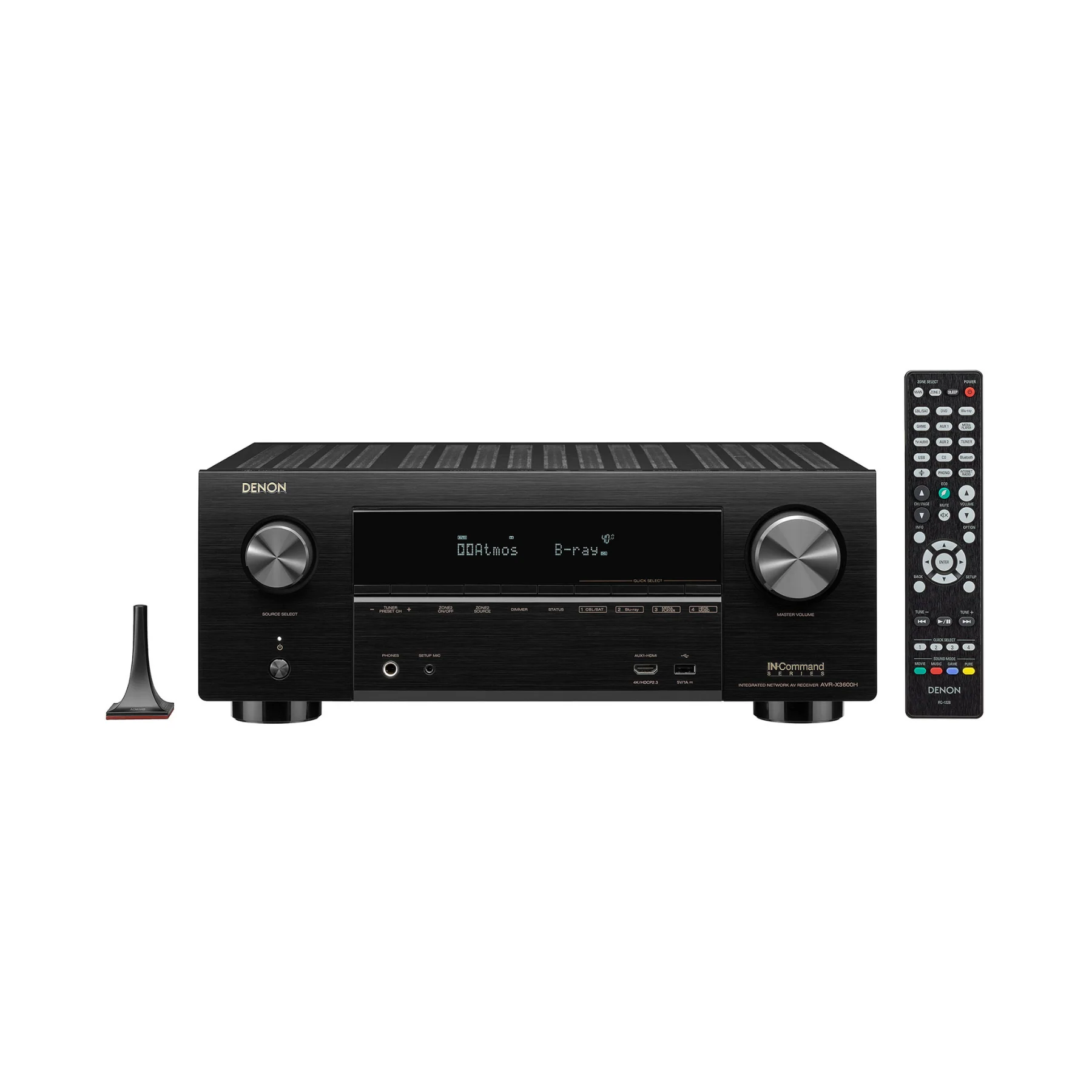 Denon AVR-X3600H - 9.2ch 4K AV Receiver with 3D Audio and HEOS Built-in - Clearance / Open Box