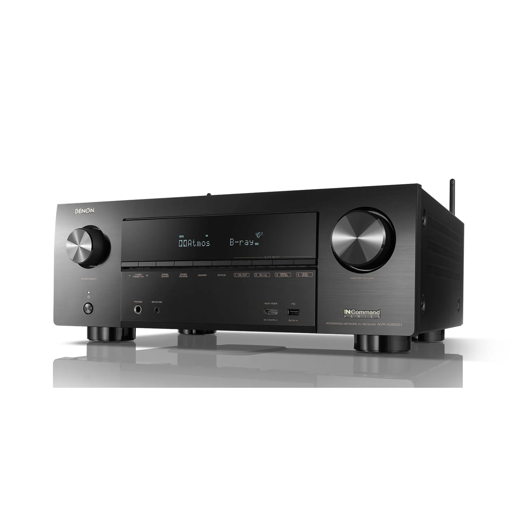Denon AVR-X3600H - 9.2ch 4K AV Receiver with 3D Audio and HEOS Built-in - Clearance / Open Box - Image 2
