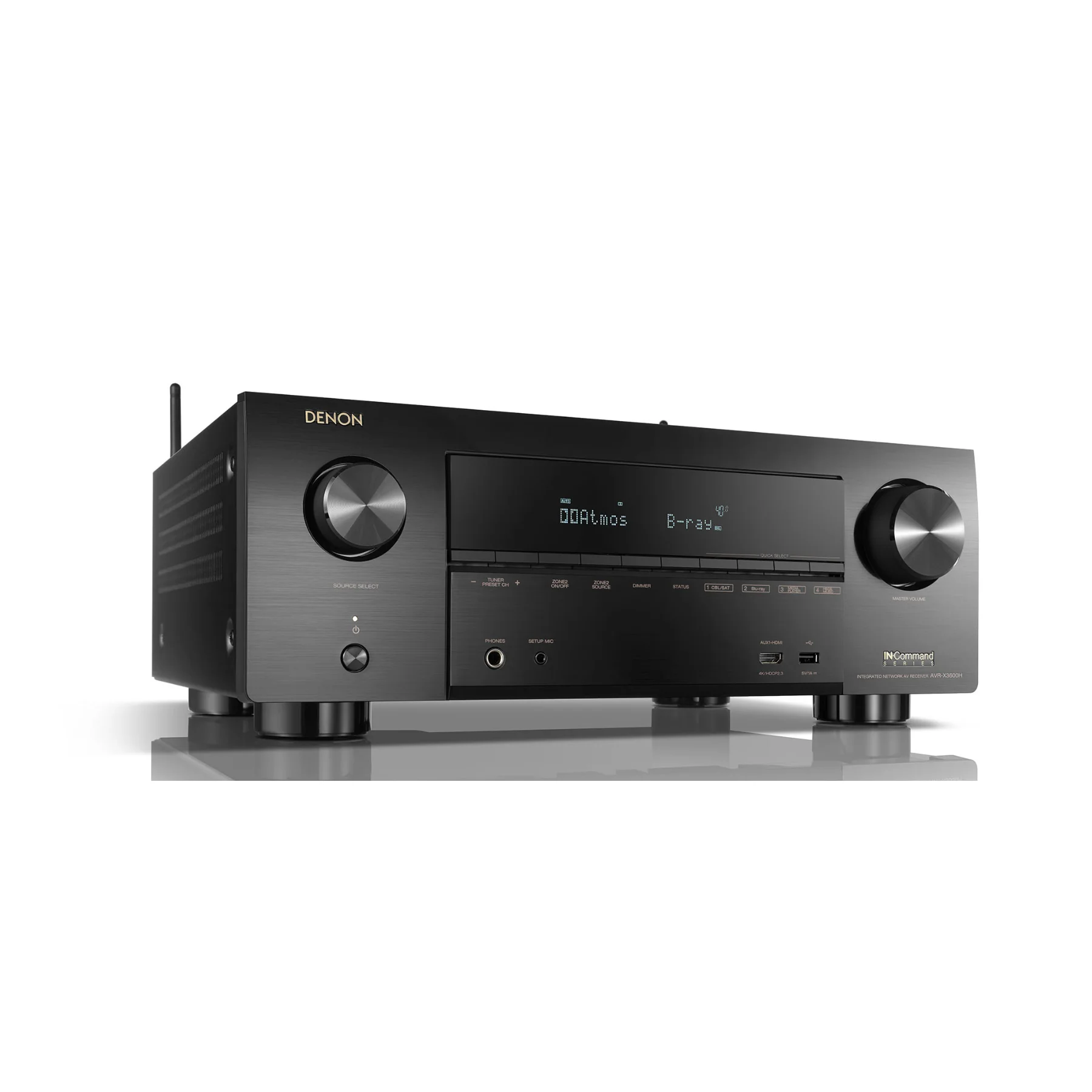 Denon AVR-X3600H - 9.2ch 4K AV Receiver with 3D Audio and HEOS Built-in - Clearance / Open Box - Image 4