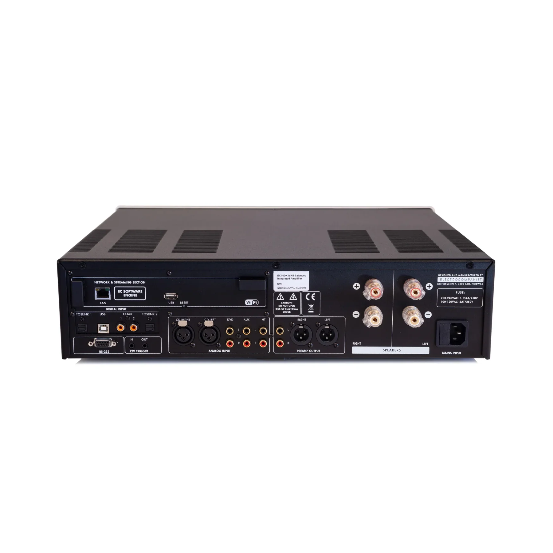 Electrocompaniet ECI 6DX MKII Integrated Amplifier With DAC & Steamer - Clearance / Open Box - Image 2