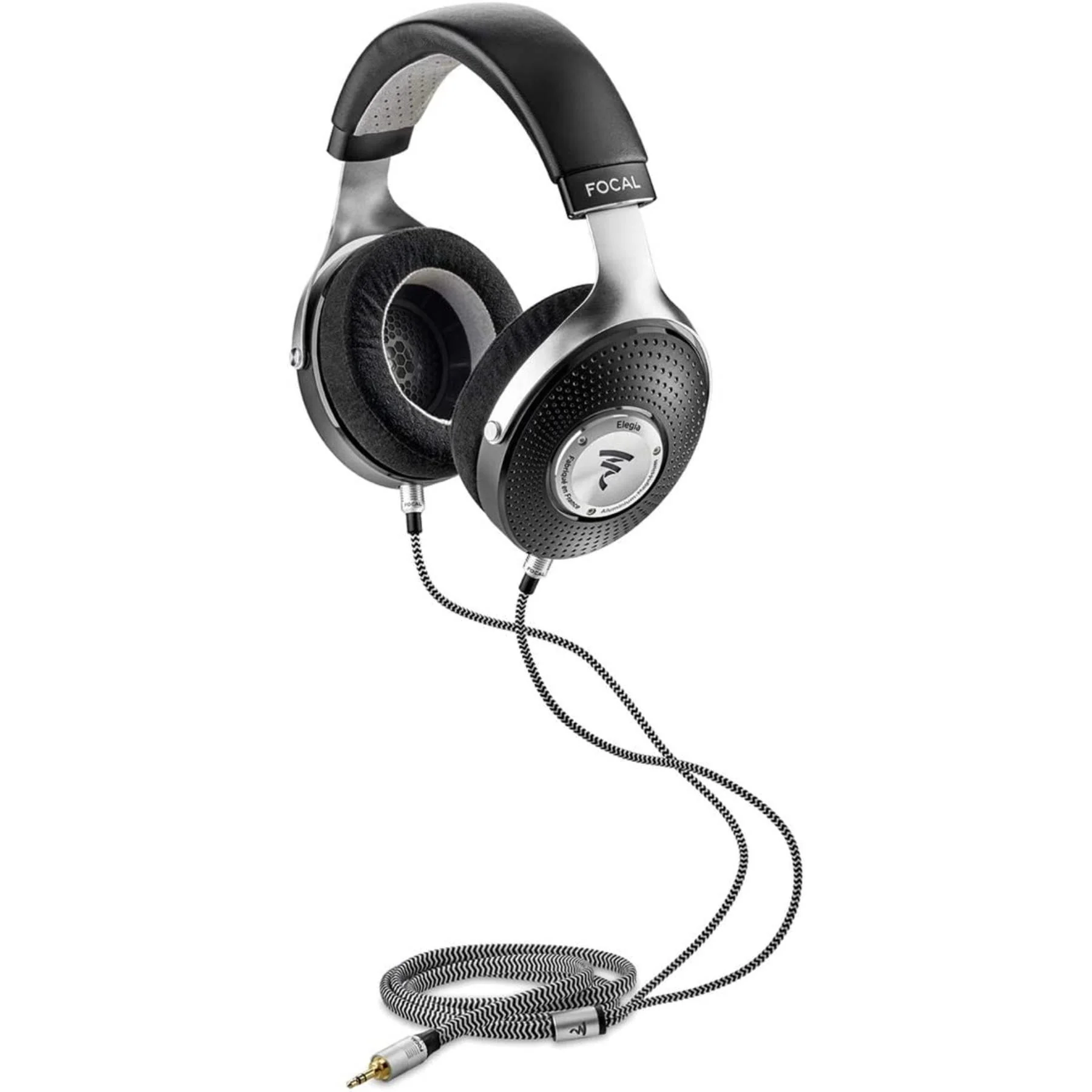 Focal Elegia Audiophile Circum-Aural Closed-Back Over-Ear Headphones (Black/Silver) - Image 4