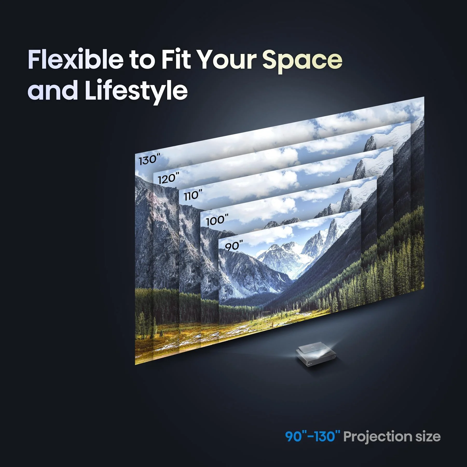 Hisense PX2-PRO TriChroma Ultra Short Throw 4K Laser Cinema Projector - Image 5