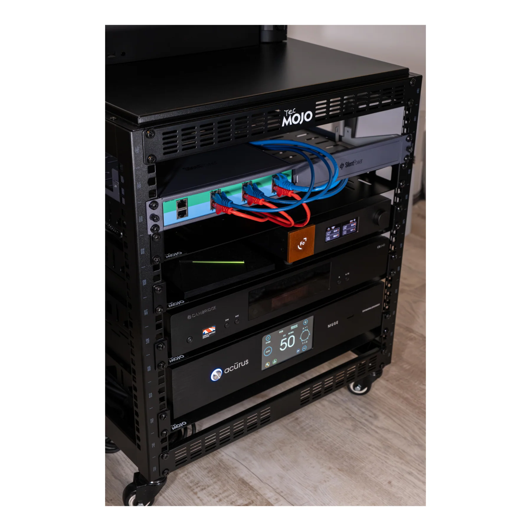 iFi Audio SilentPower LAN iPurifier Pro 4-In / 4-Out Optical Network Isolator with Signal Regeneration - Image 5