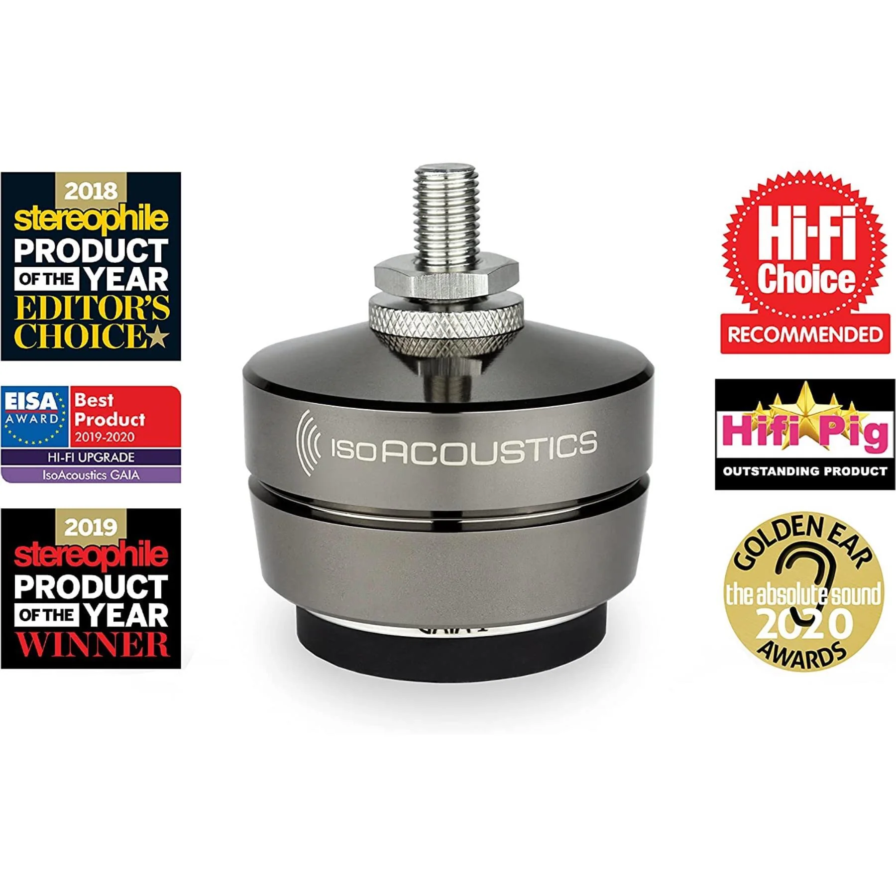 IsoAcoustics GAIA Series Speaker Isolation Feet - Set of 4 - Image 2