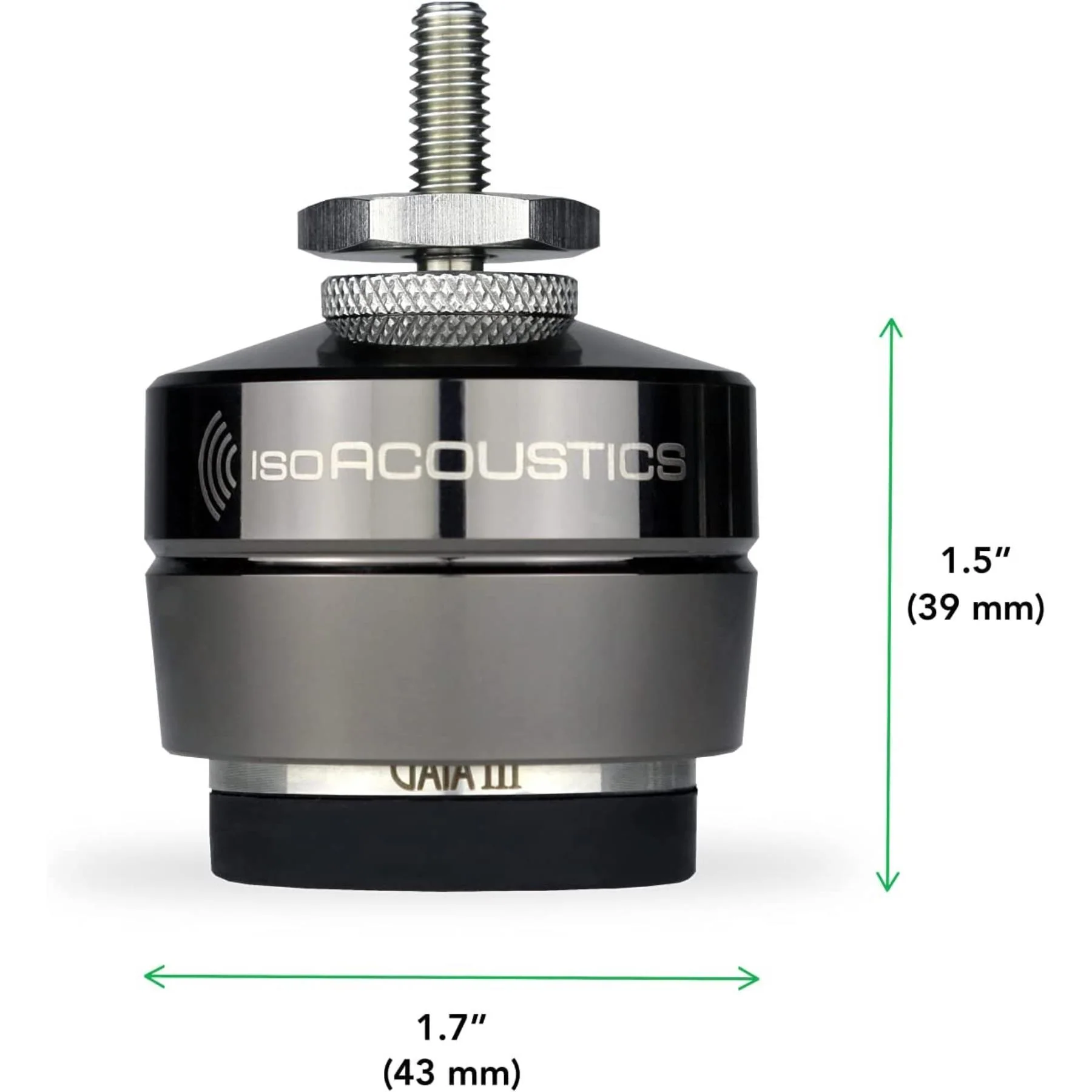 IsoAcoustics GAIA Series Speaker Isolation Feet - Set of 4 - Image 3