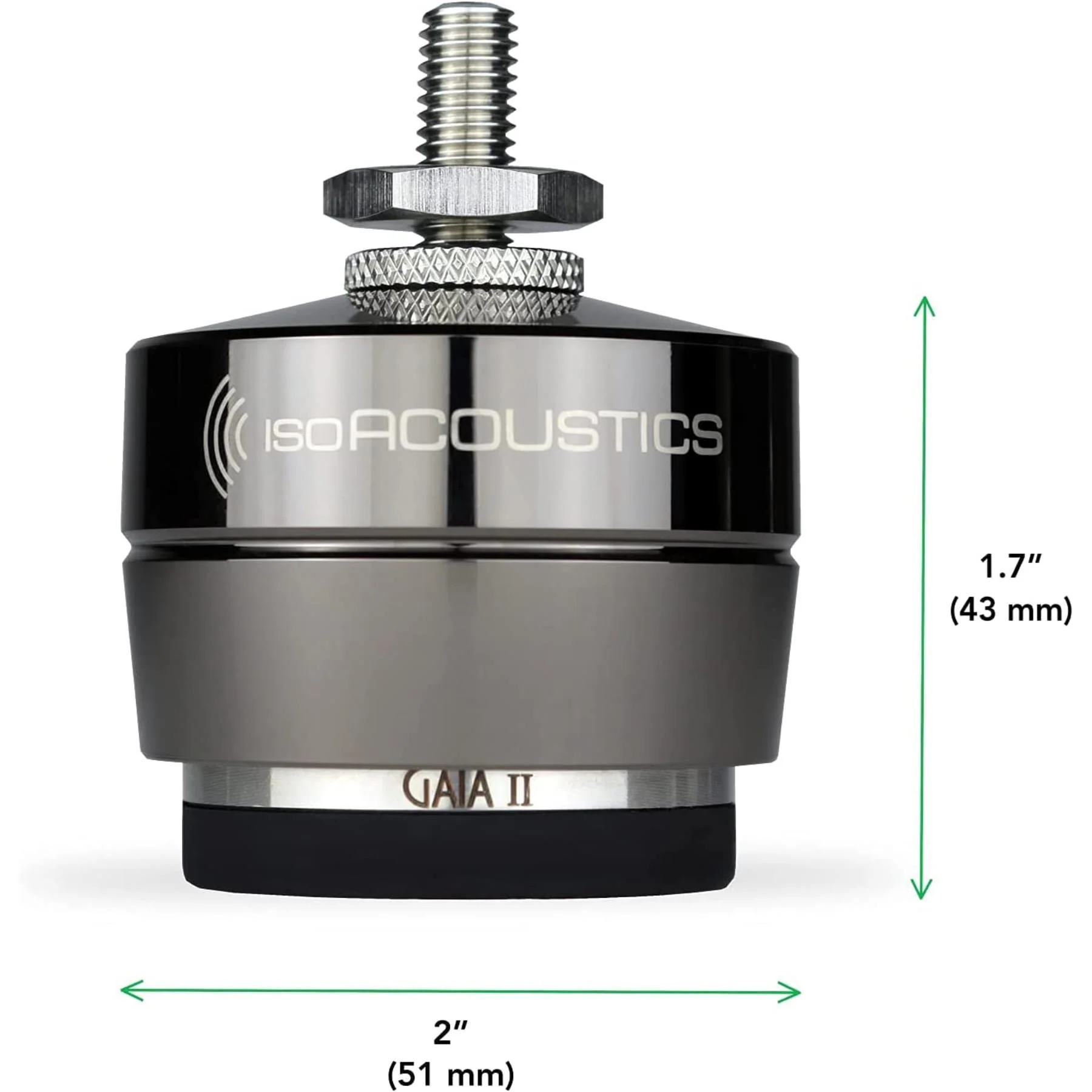 IsoAcoustics GAIA Series Speaker Isolation Feet - Set of 4 - Image 4