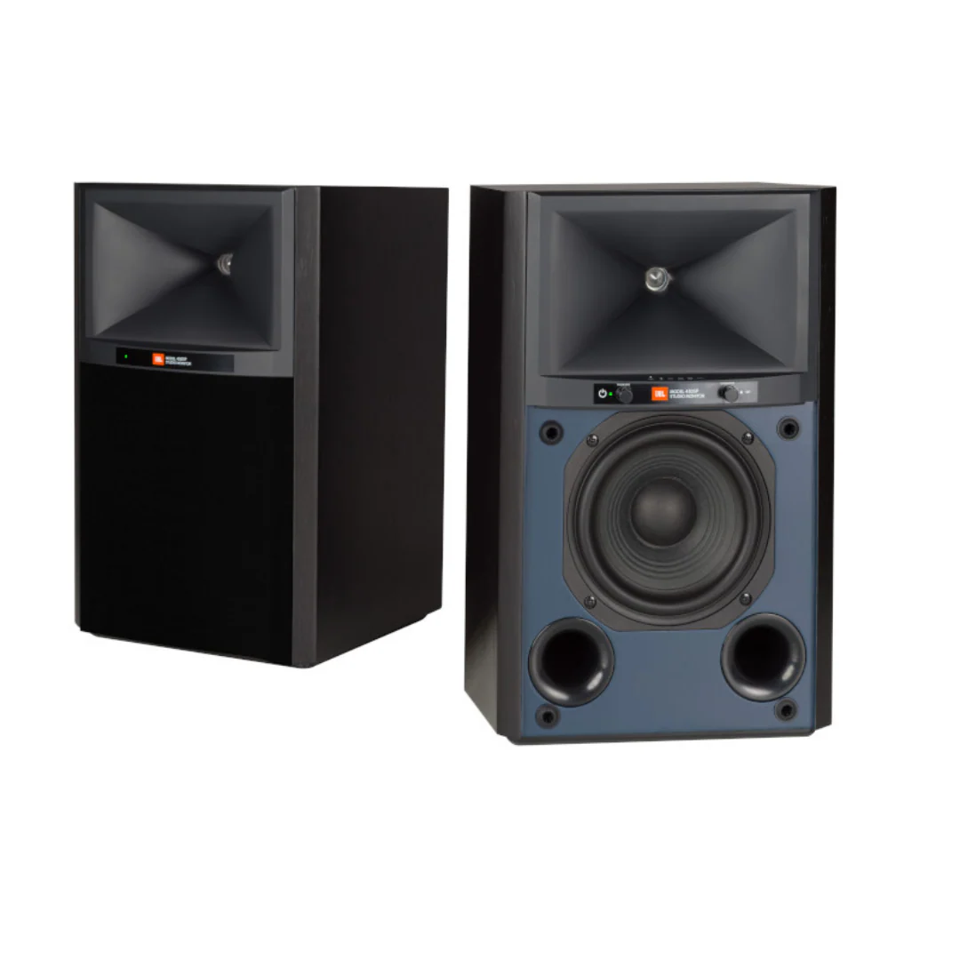 JBL 4305P Studio Monitor Powered Bookshelf Loudspeaker System (pair)