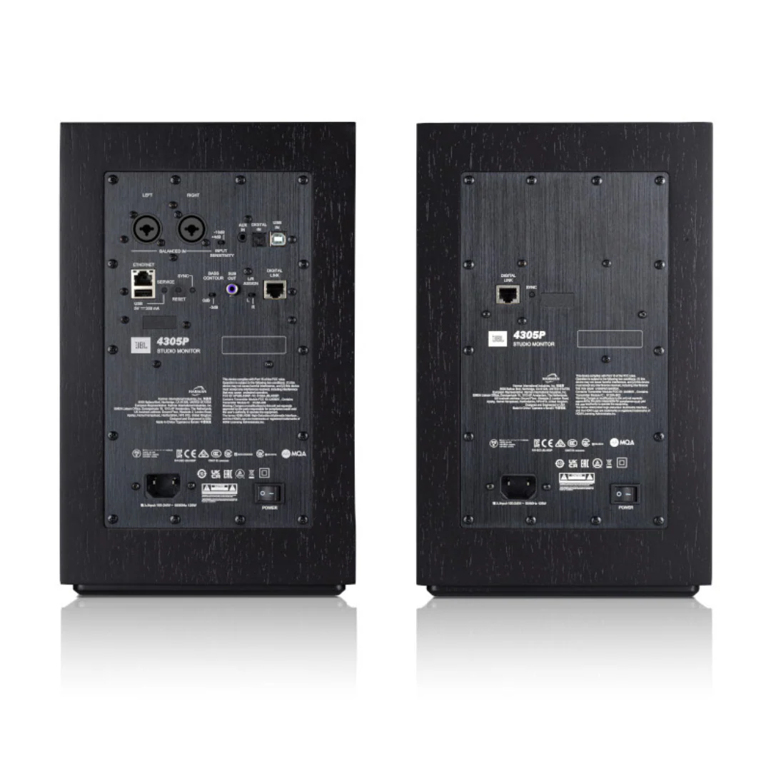JBL 4305P Studio Monitor Powered Bookshelf Loudspeaker System (pair) - Image 3