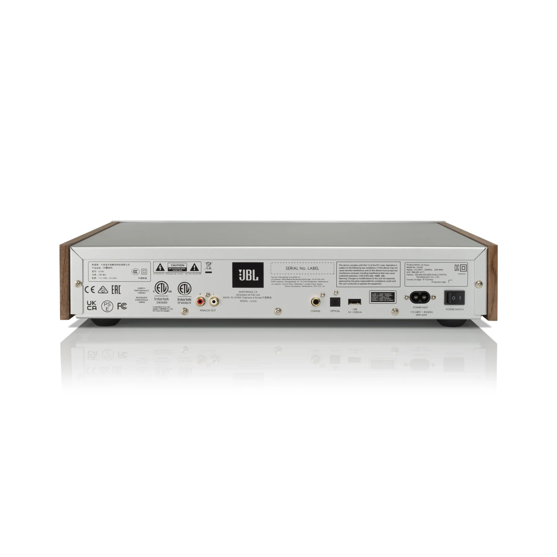 JBL CD350 Classic CD Player - Clearance / Open Box - Image 3