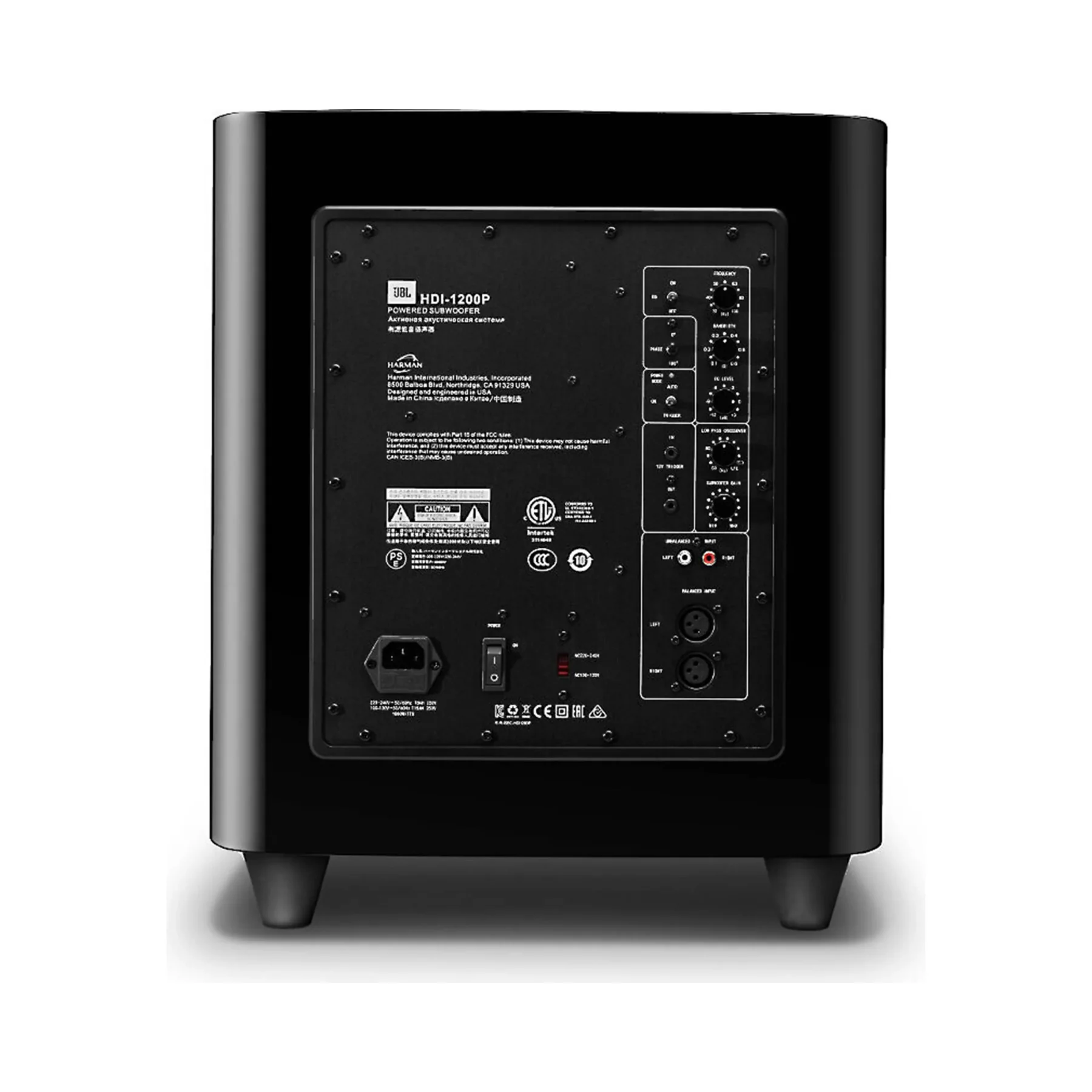 JBL HDI‑1200P 12-Inch Powered Subwoofer - Clearance / Open Box - Image 4