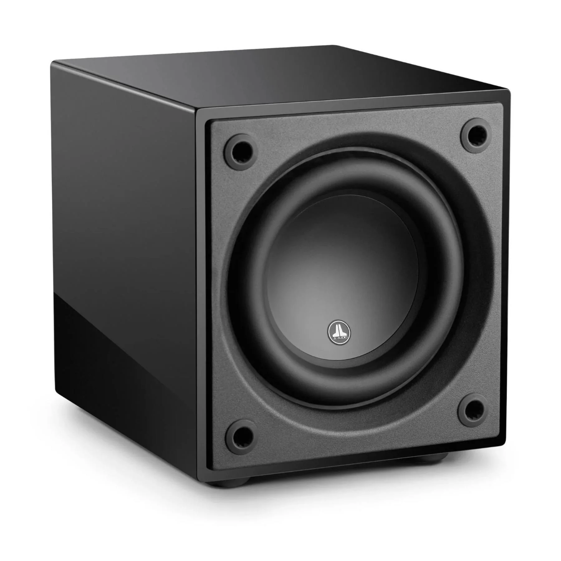 JL Audio Dominion d108-GLOSS 8-inch Powered Subwoofer - Gloss Black - Image 3