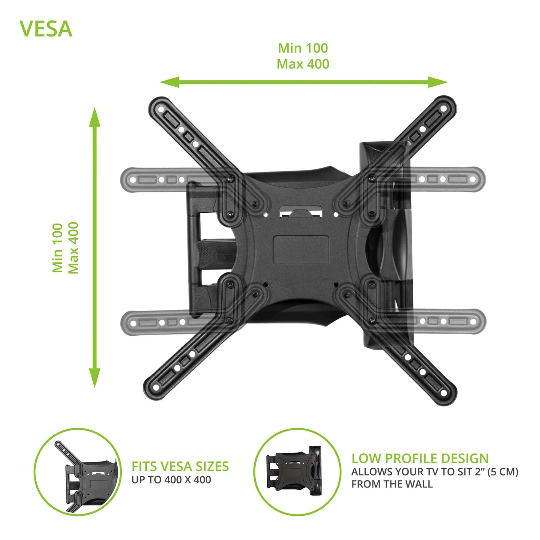 Kanto M300 Full‑Motion TV Wall Mount - Image 5