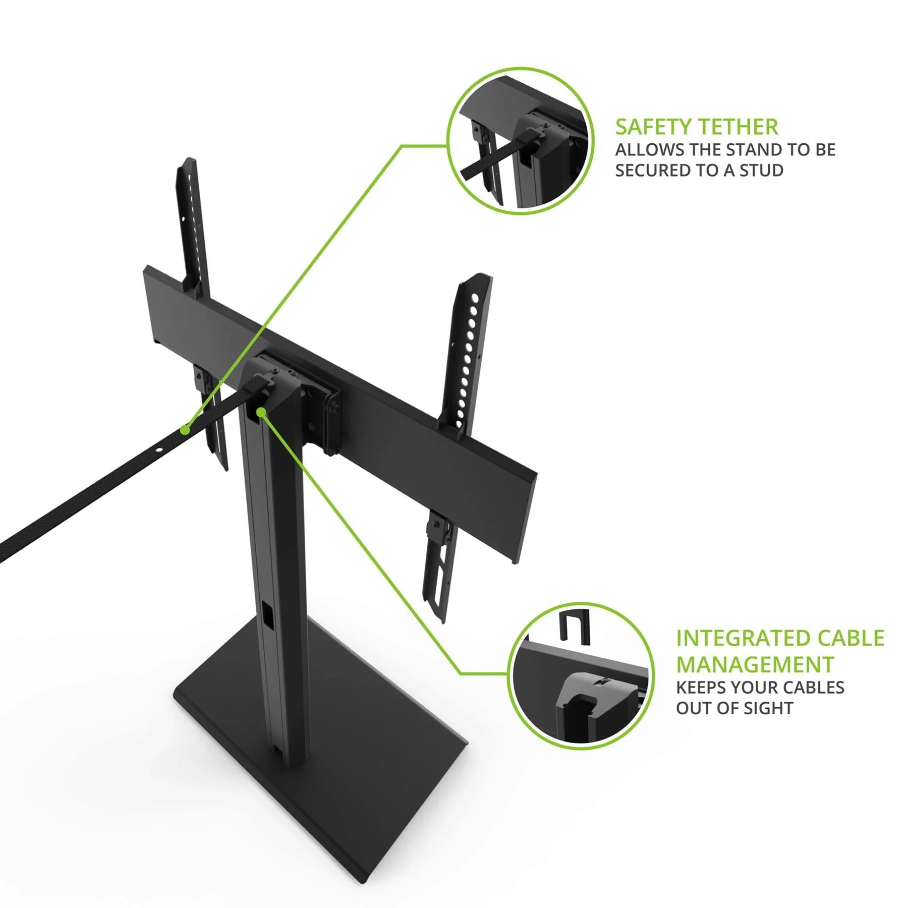 Kanto TTS100 Tabletop TV Stand - Image 8