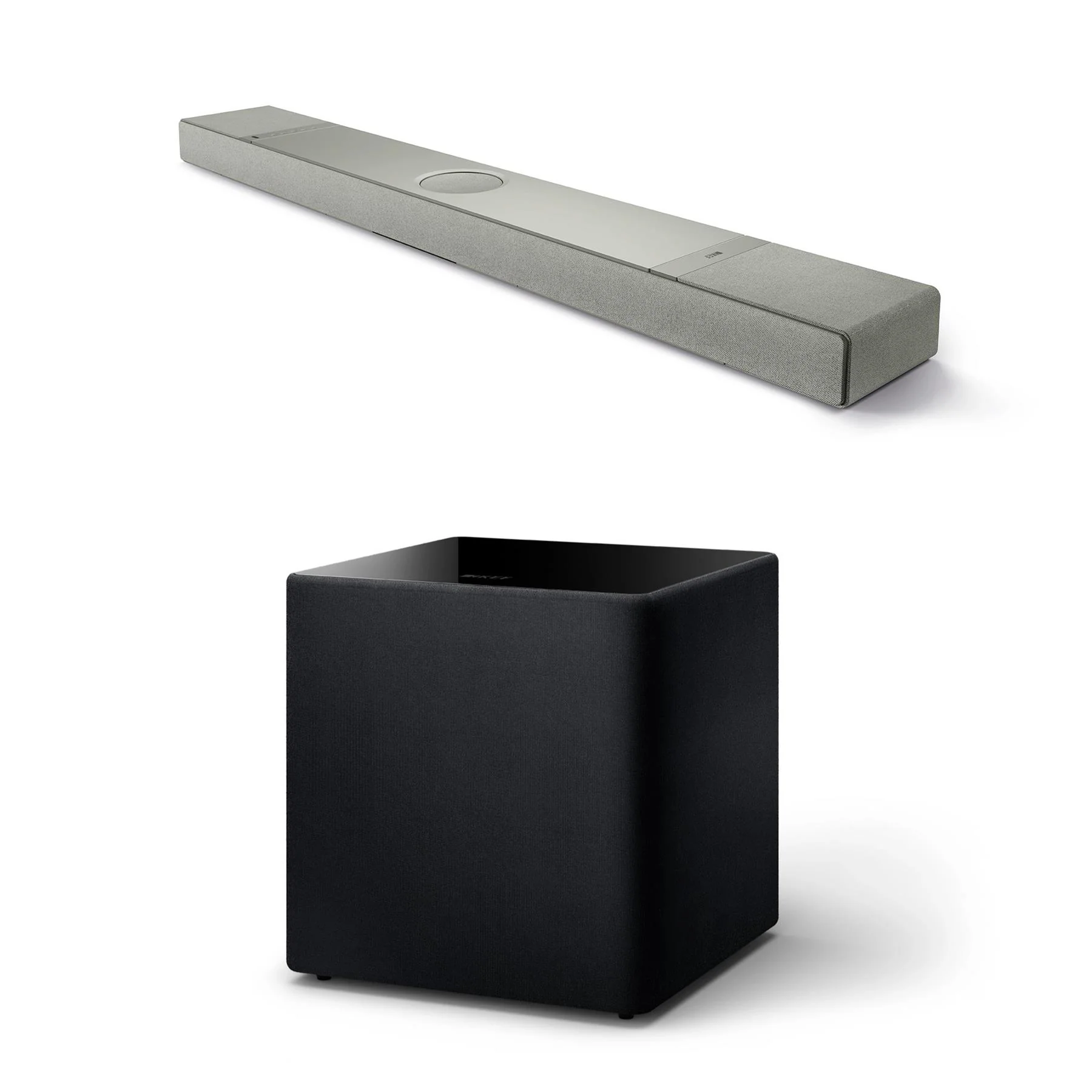KEF XIO Soundbar + Kube 15 MIE Subwoofer + KW2 RX Wireless Receiver Bundle - Image 2