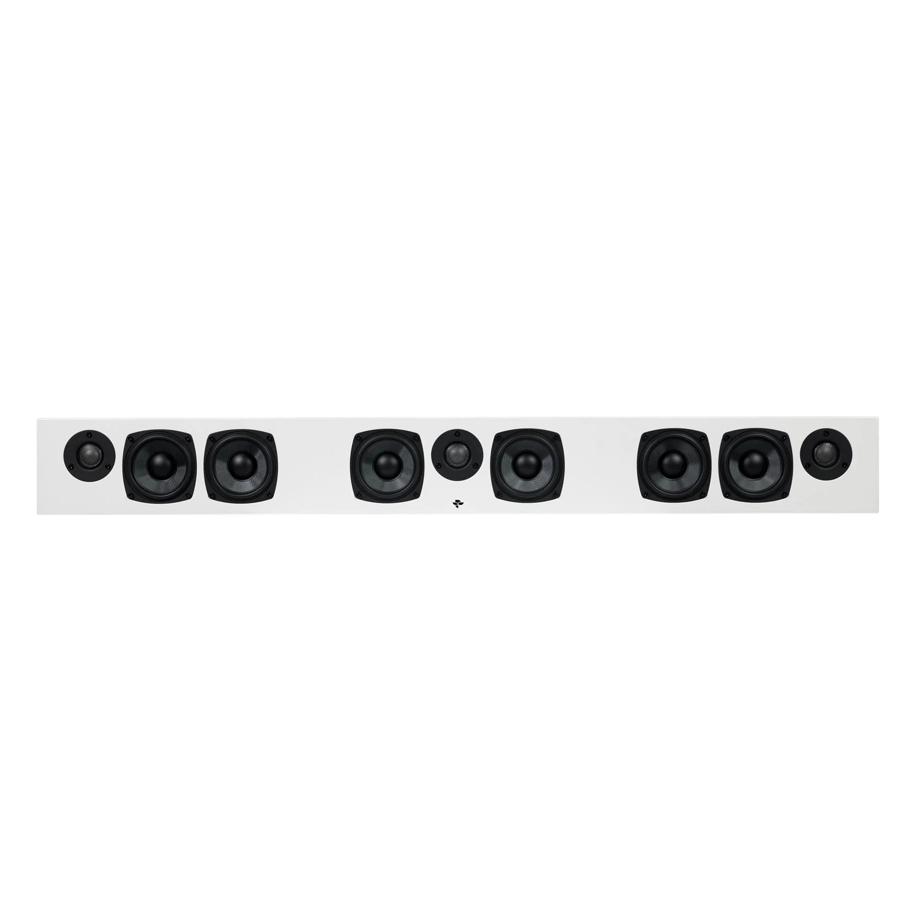 KIN by Totem Force Passive 3-Channel Soundbar â Satin White