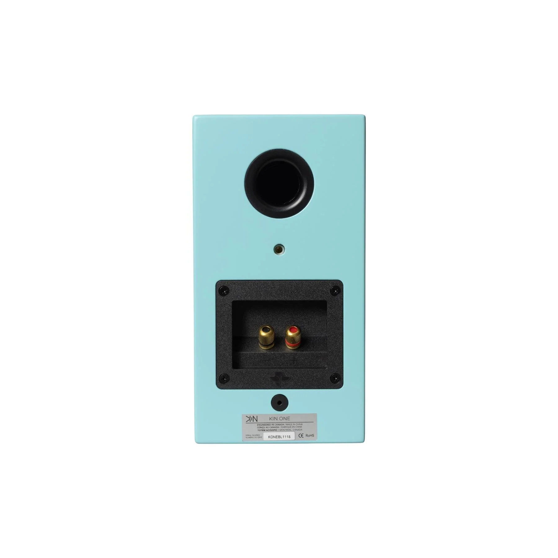 KIN by Totem One Bookshelf Speakers â Satin Blue Pair - Image 5