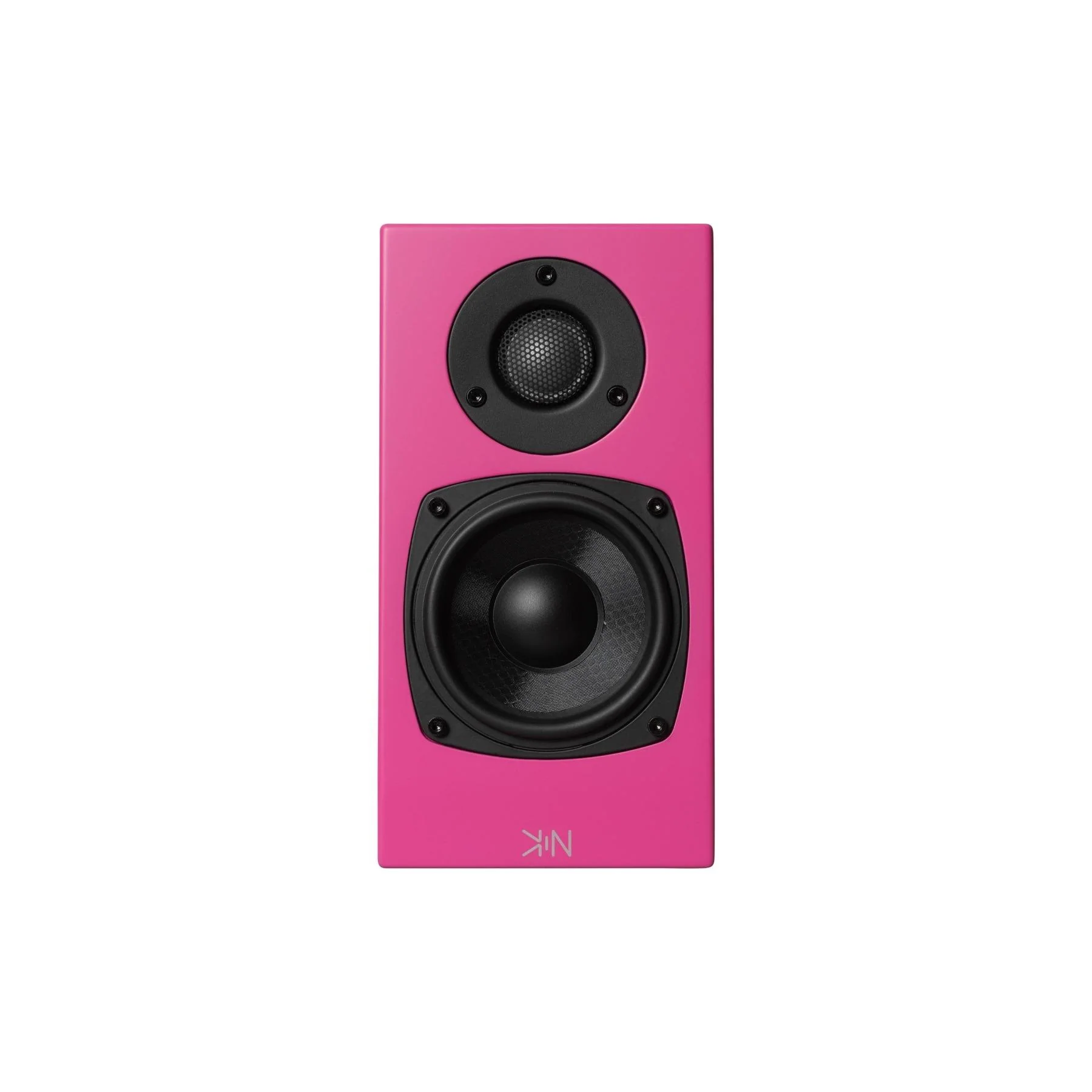 KIN by Totem One Bookshelf Speakers â Satin Pink Pair - Image 4