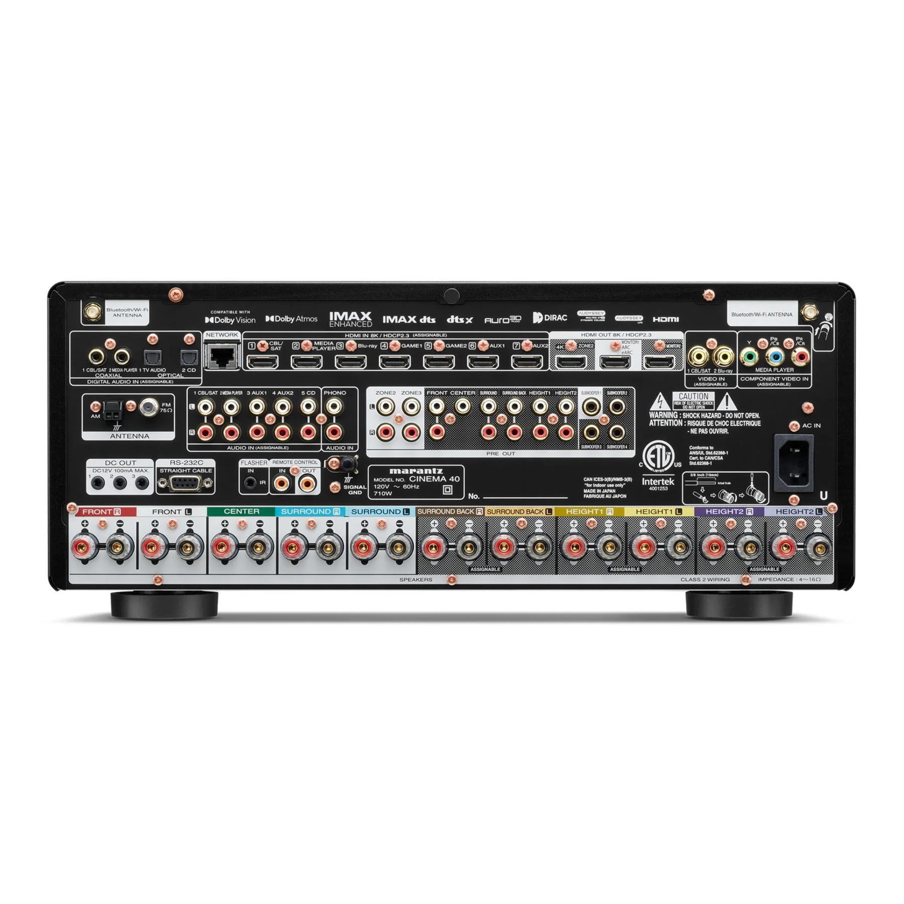 Marantz CINEMA 40 - Premium 9.4 Ch AV Receiver - Image 6