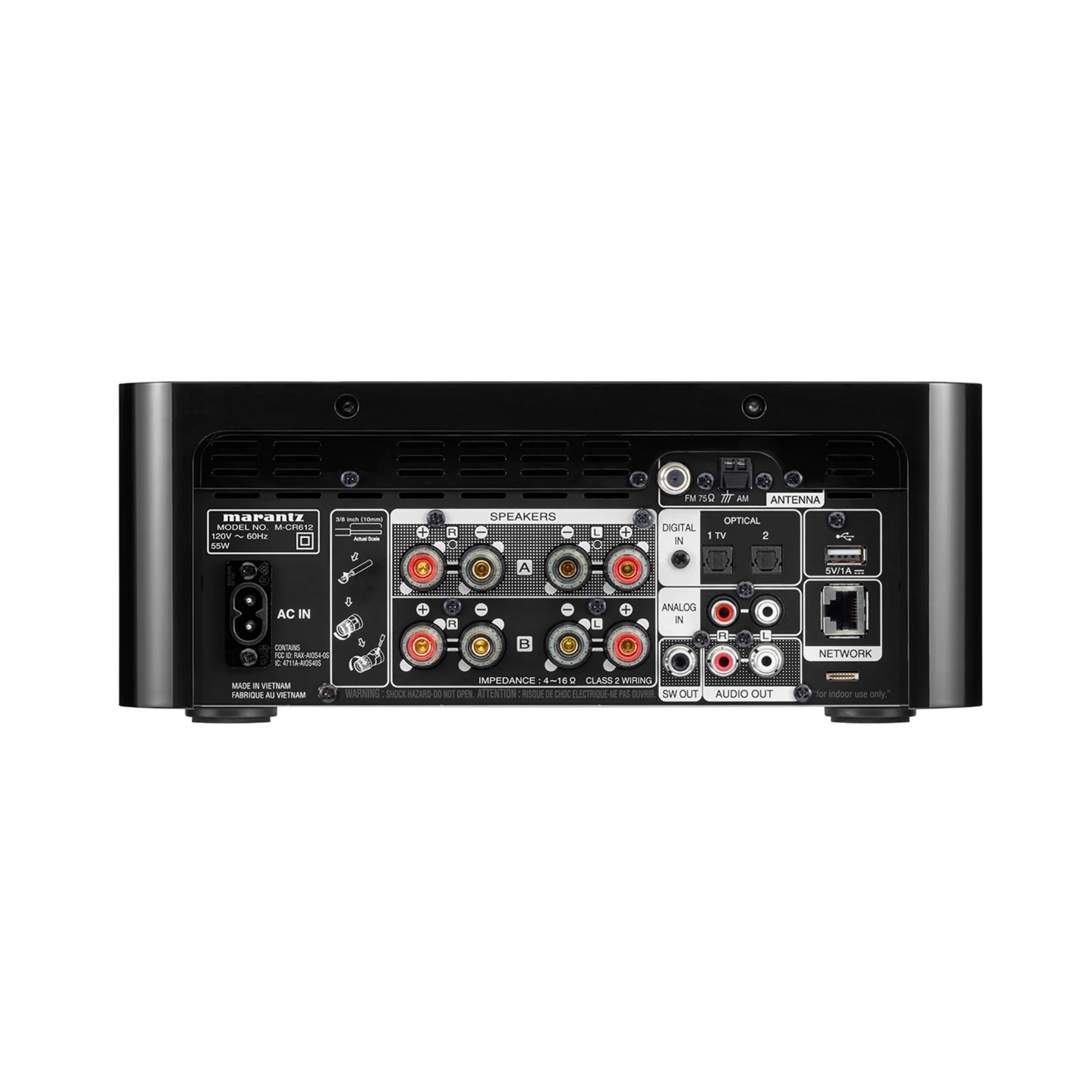 Marantz M-CR612 - Network CD Receiver - Clearance / Open Box - Image 3