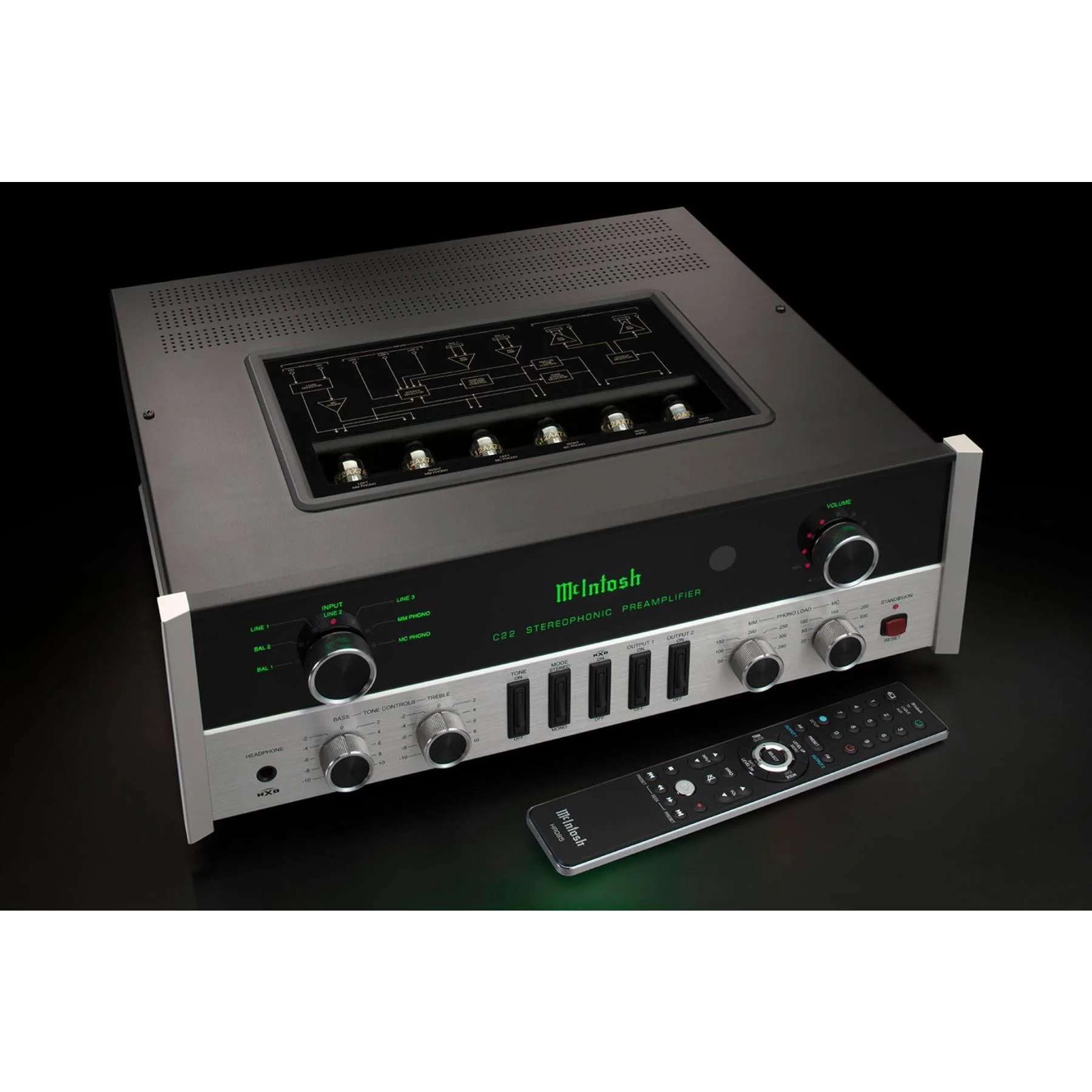 McIntosh C22 2-Channel Vacuum Tube Preamplifier Mk V - Image 5