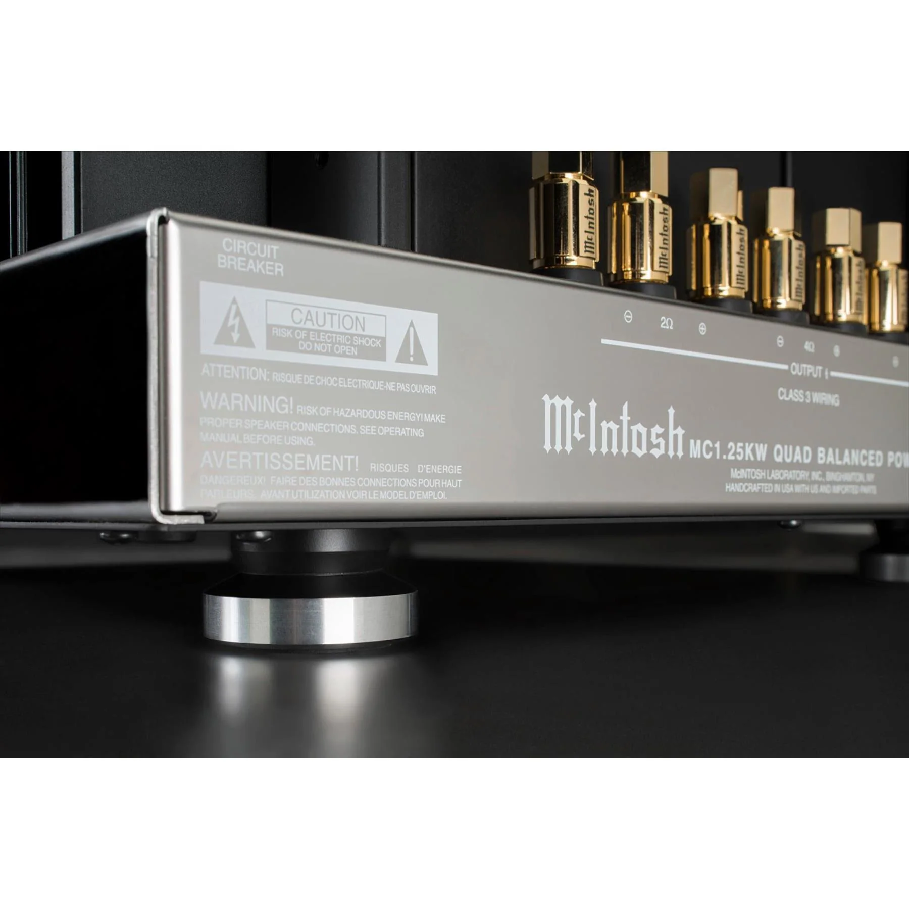 McIntosh MC1.25KW 1-Channel Solid State Amplifier - Image 8