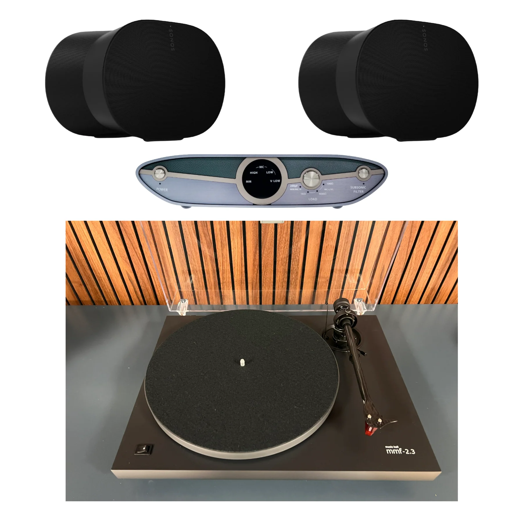 Music Hall 2.3 Turntable Ultimate Vinyl & Streaming Audio Package - Image 2
