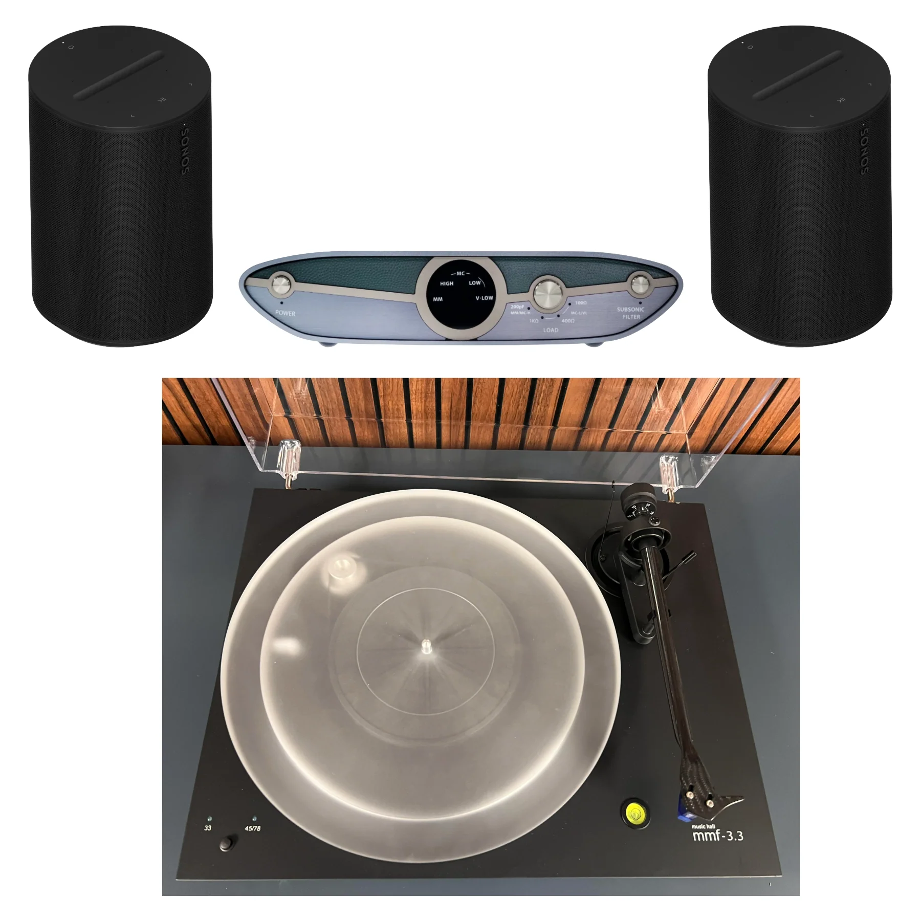 Music Hall 3.3 Turntable Ultimate Vinyl & Streaming Audio Package - Image 2