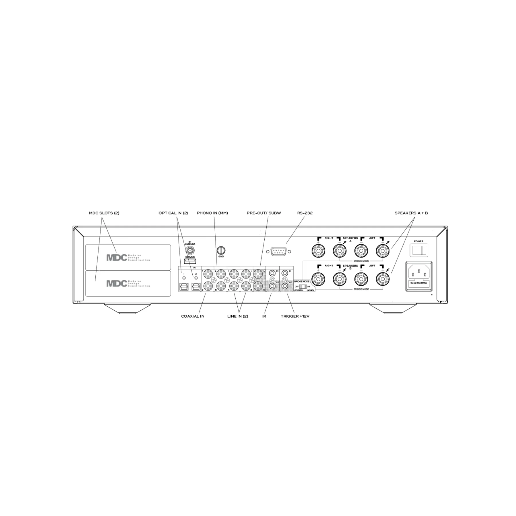 NAD C368 Integrated Amplifier - Image 5