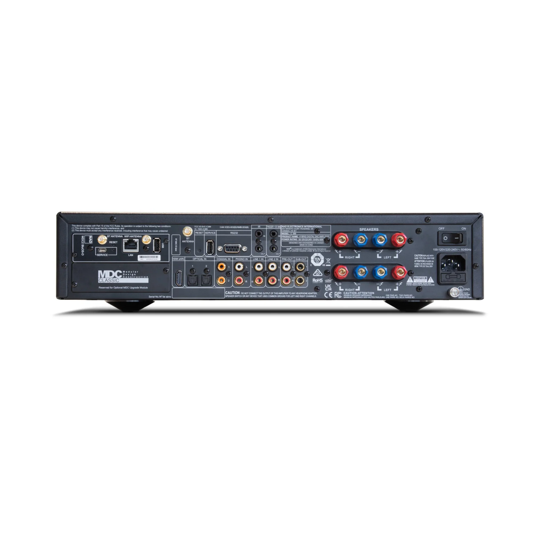 NAD C 389 Integrated Amplifier & Bluesound NODE Music Streamer Bundle - Image 2