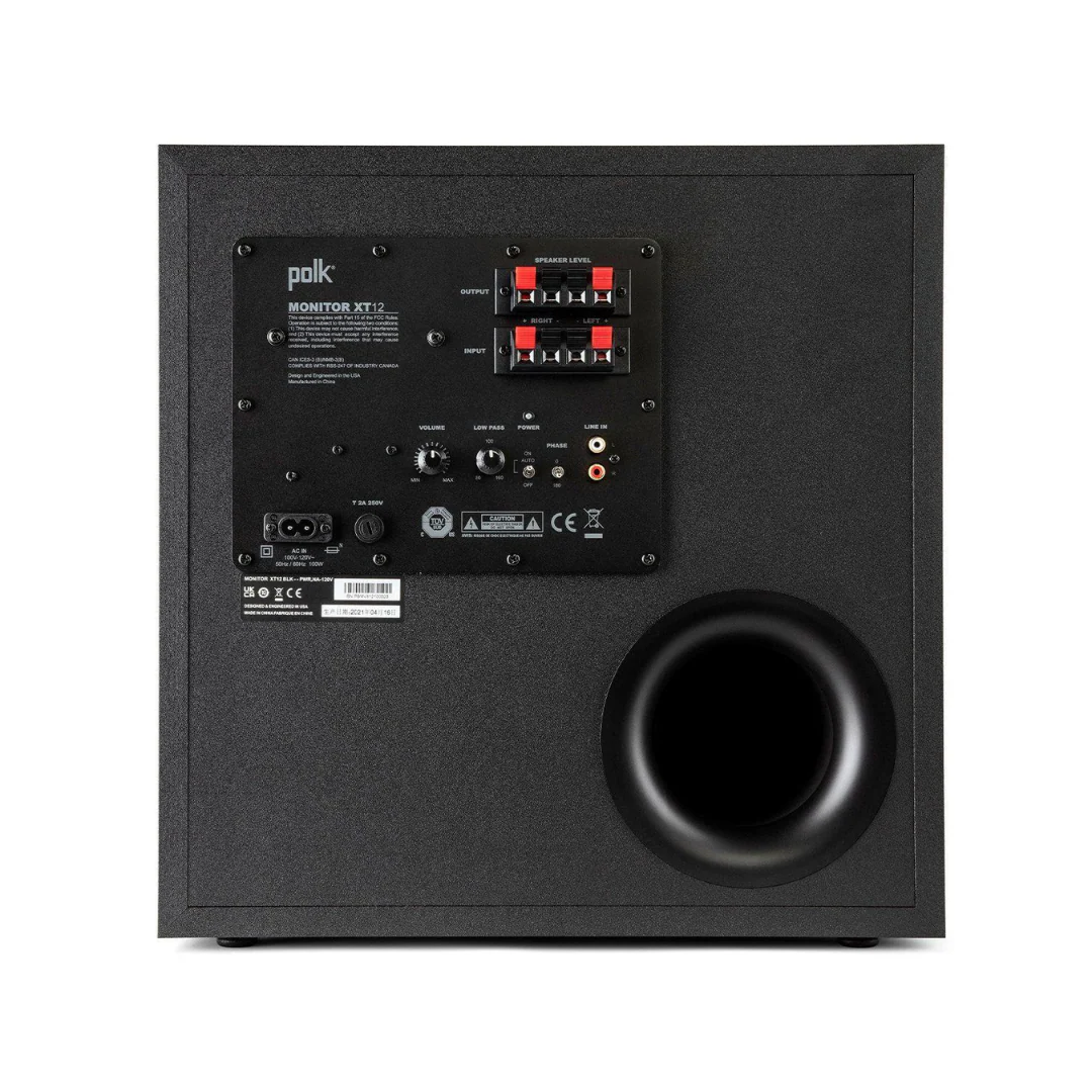 Polk Audio Monitor XT12 Powered Subs (Pair) - Image 3